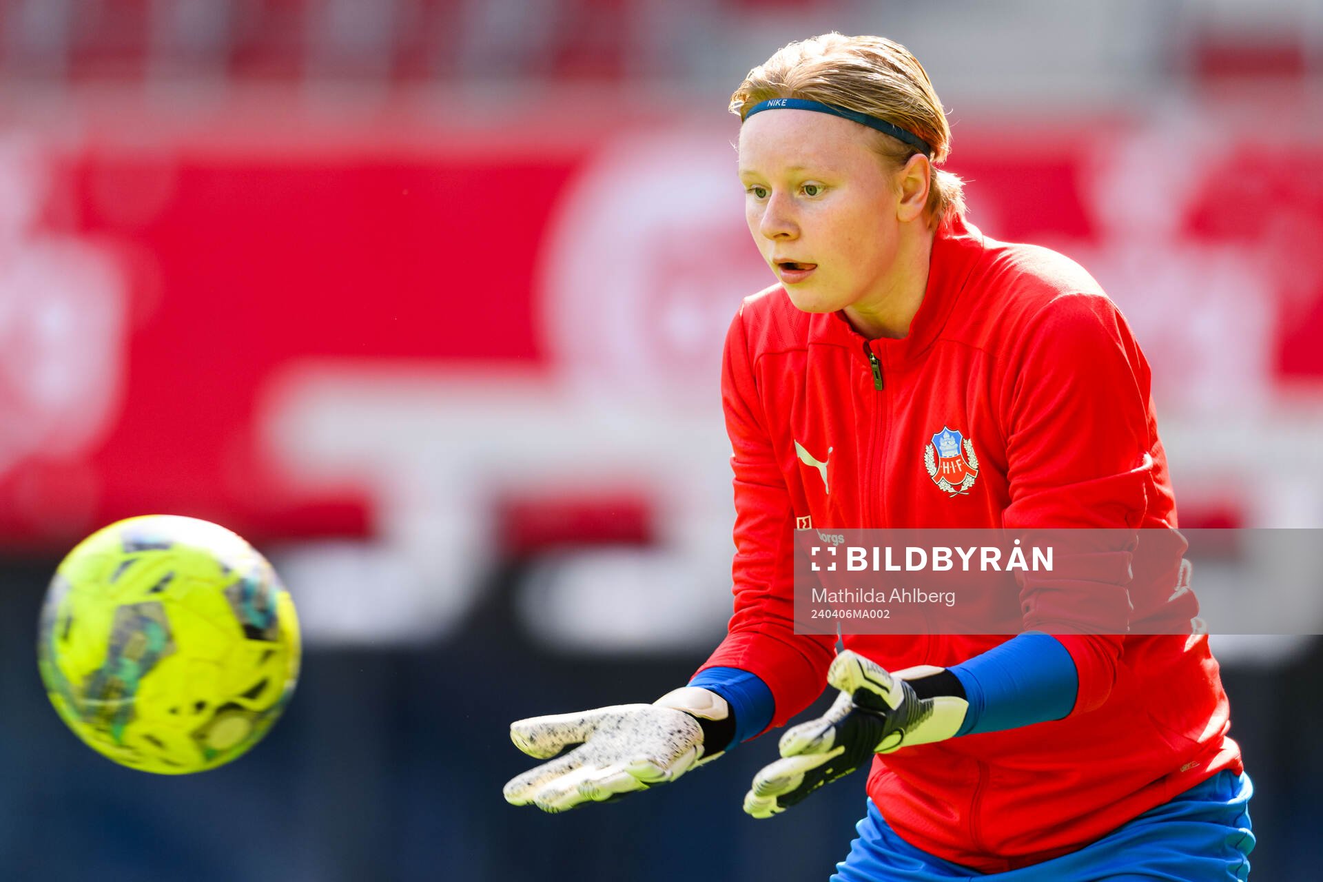 Helsingborg s målvakt Hannah Tegestål