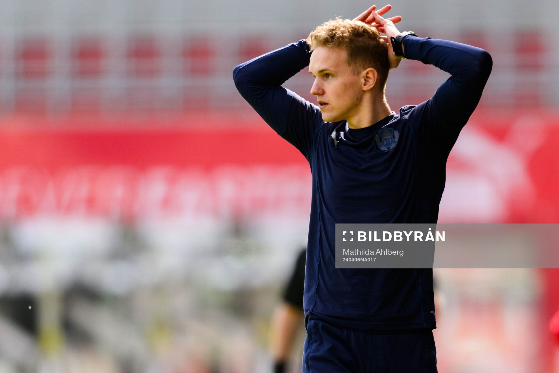 Helsingborg s assisterande tränare Elias Åkerborg