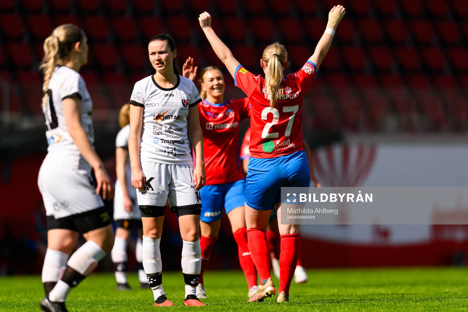 Trollhättans Stella Hagstedt deppar och Helsingborg s