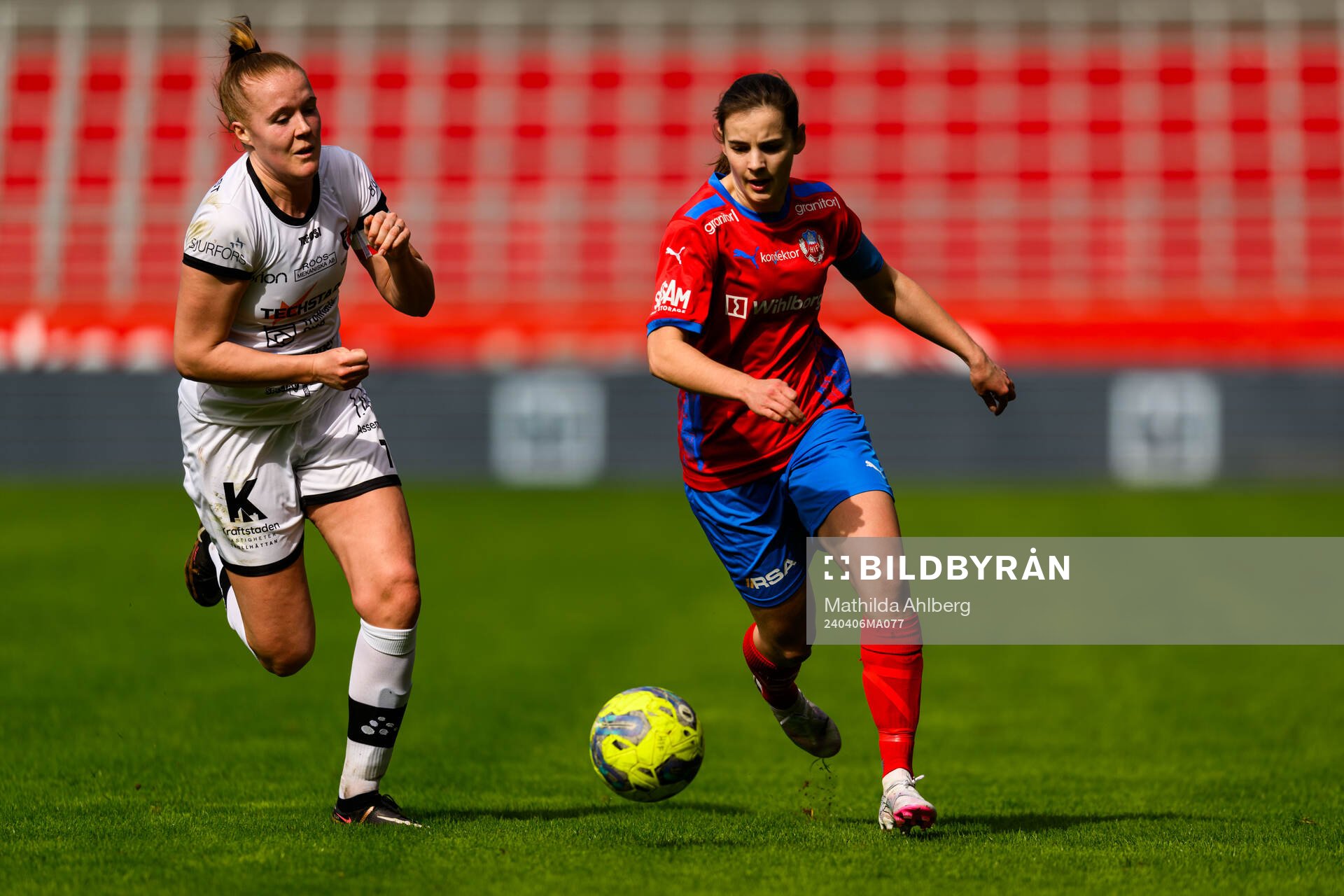 Trollhättans Ida Pettersson och Helsingborg s Evelina