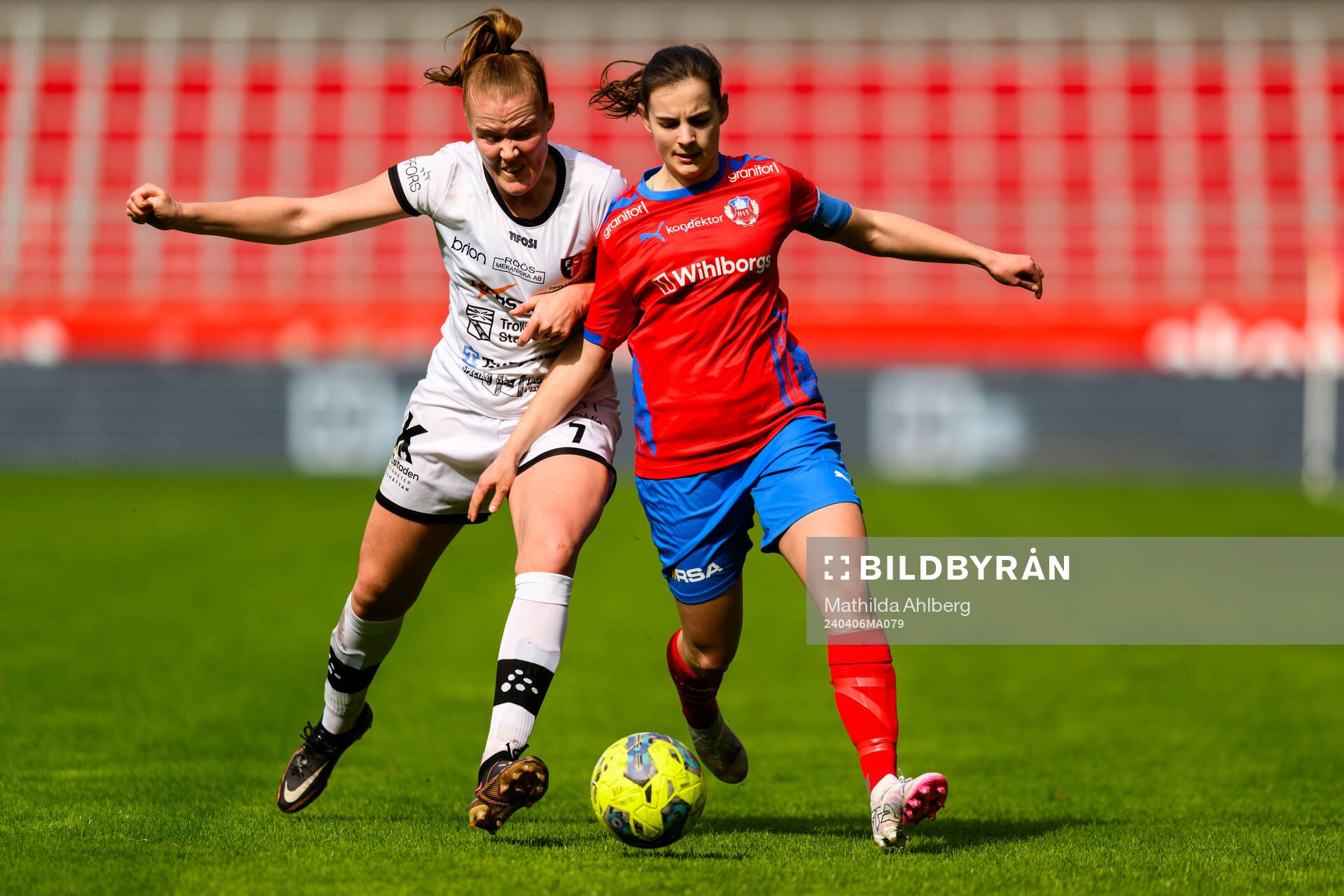 Trollhättans Ida Pettersson och Helsingborg s Evelina