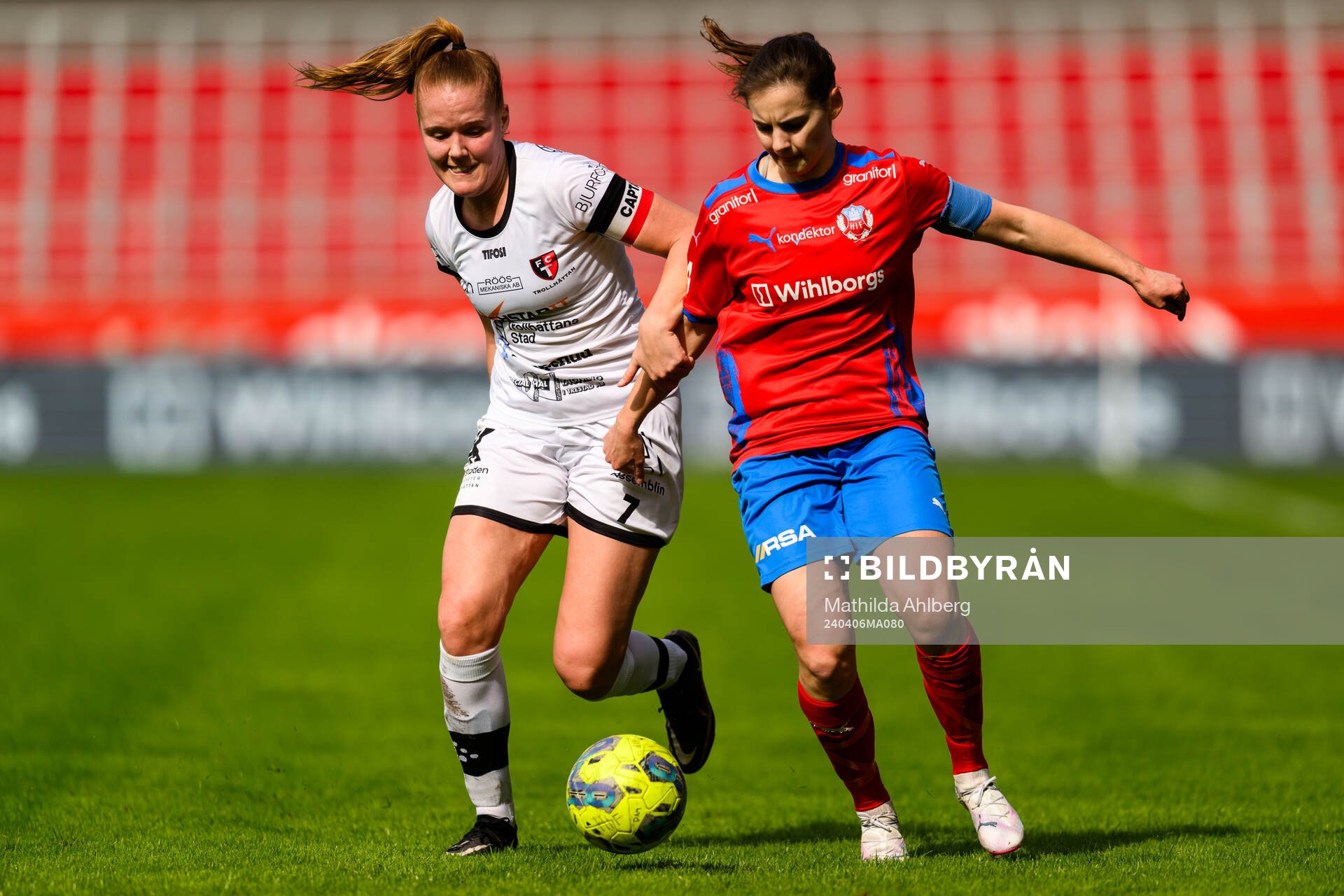Trollhättans Ida Pettersson och Helsingborg s Evelina