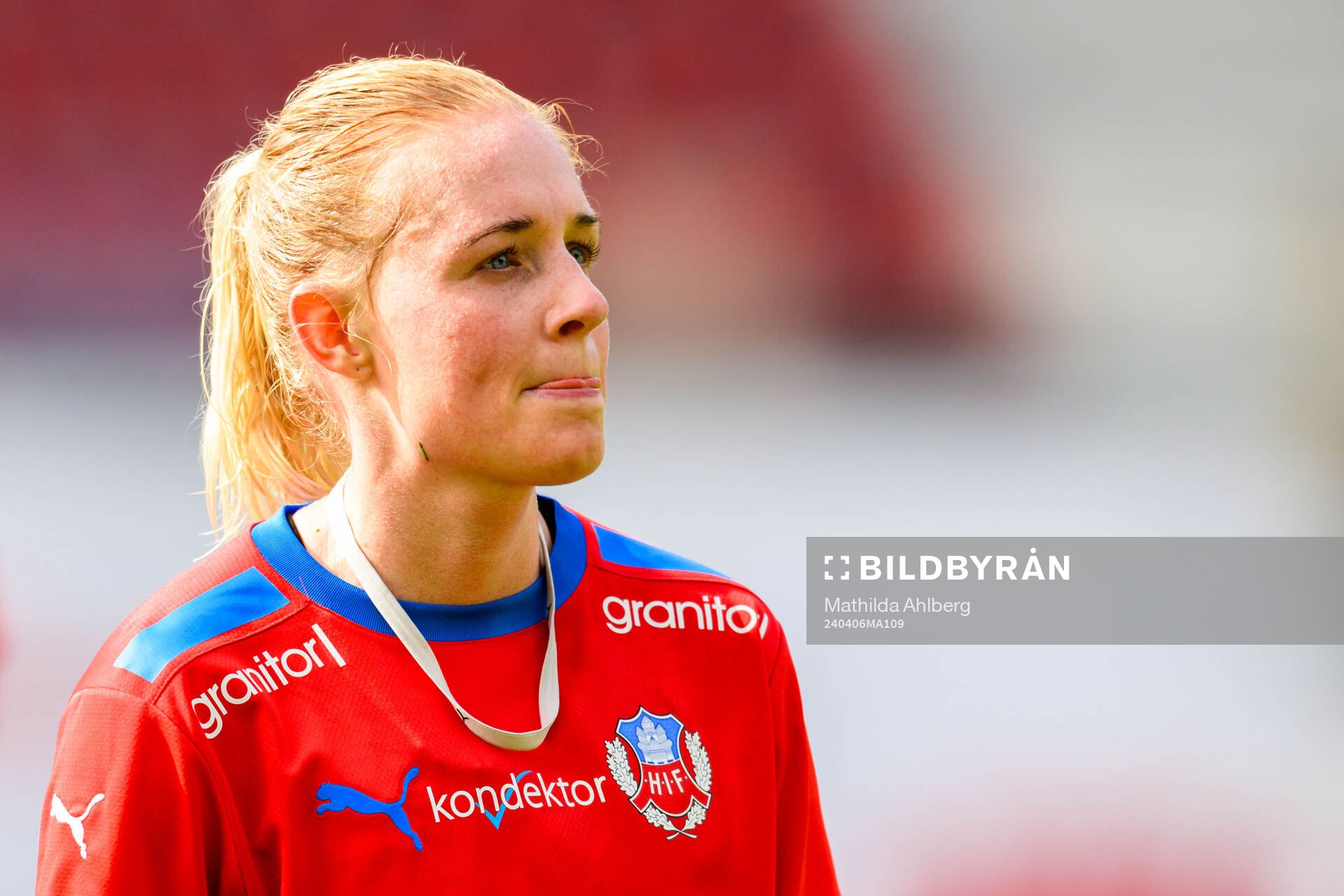 Helsingborgs Melina Skarström deppar