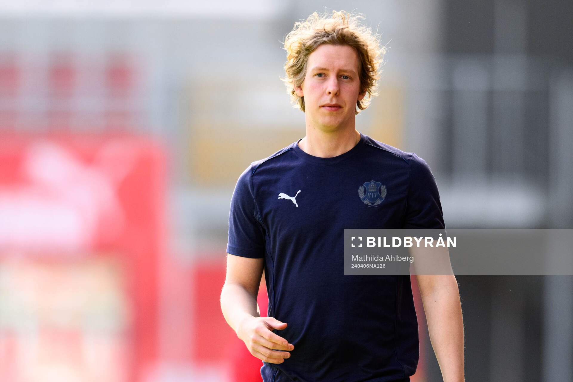 Helsingborgs fysansvarige Johan Ölmedal