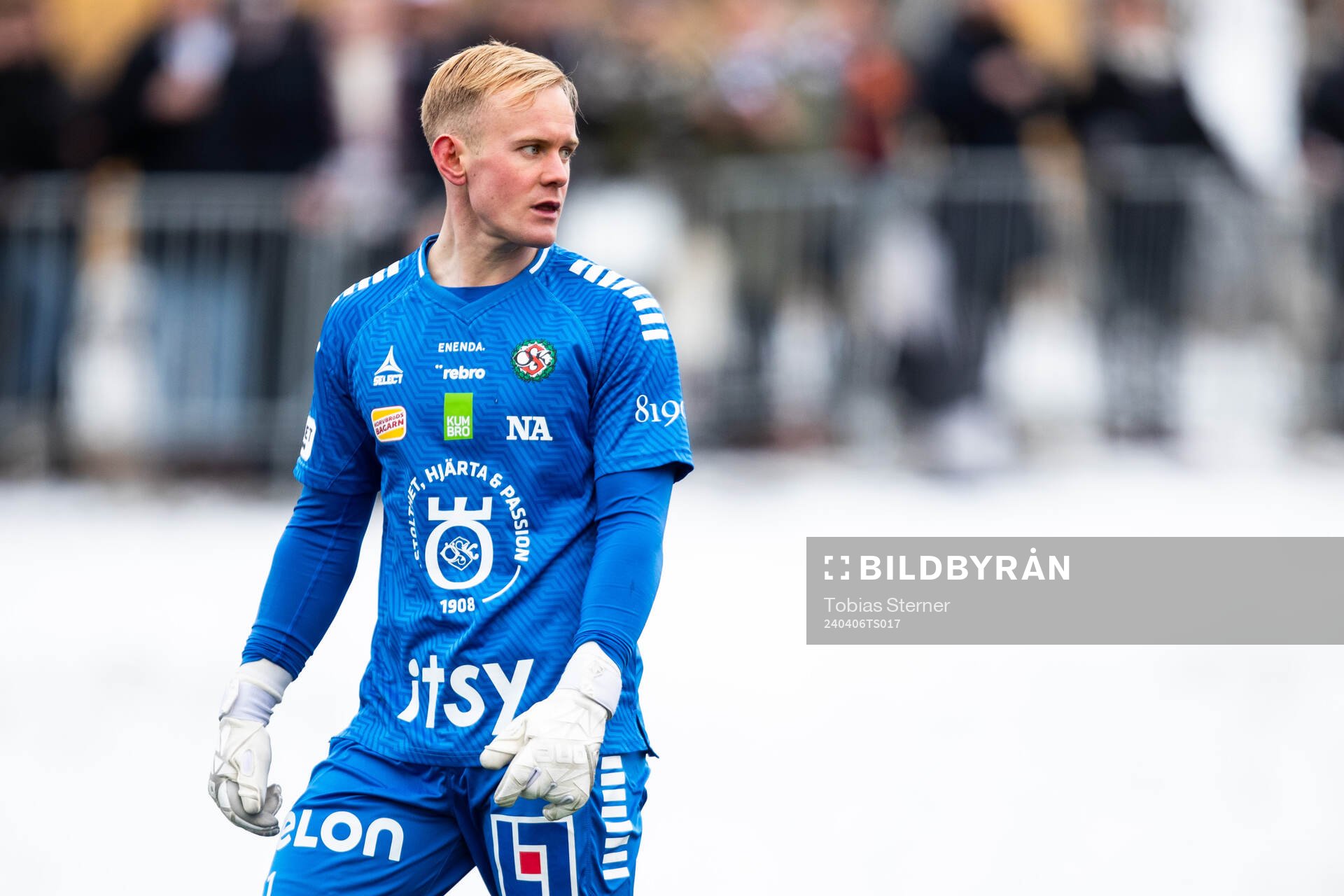 Örebros målvakt Malte Påhlsson deppar