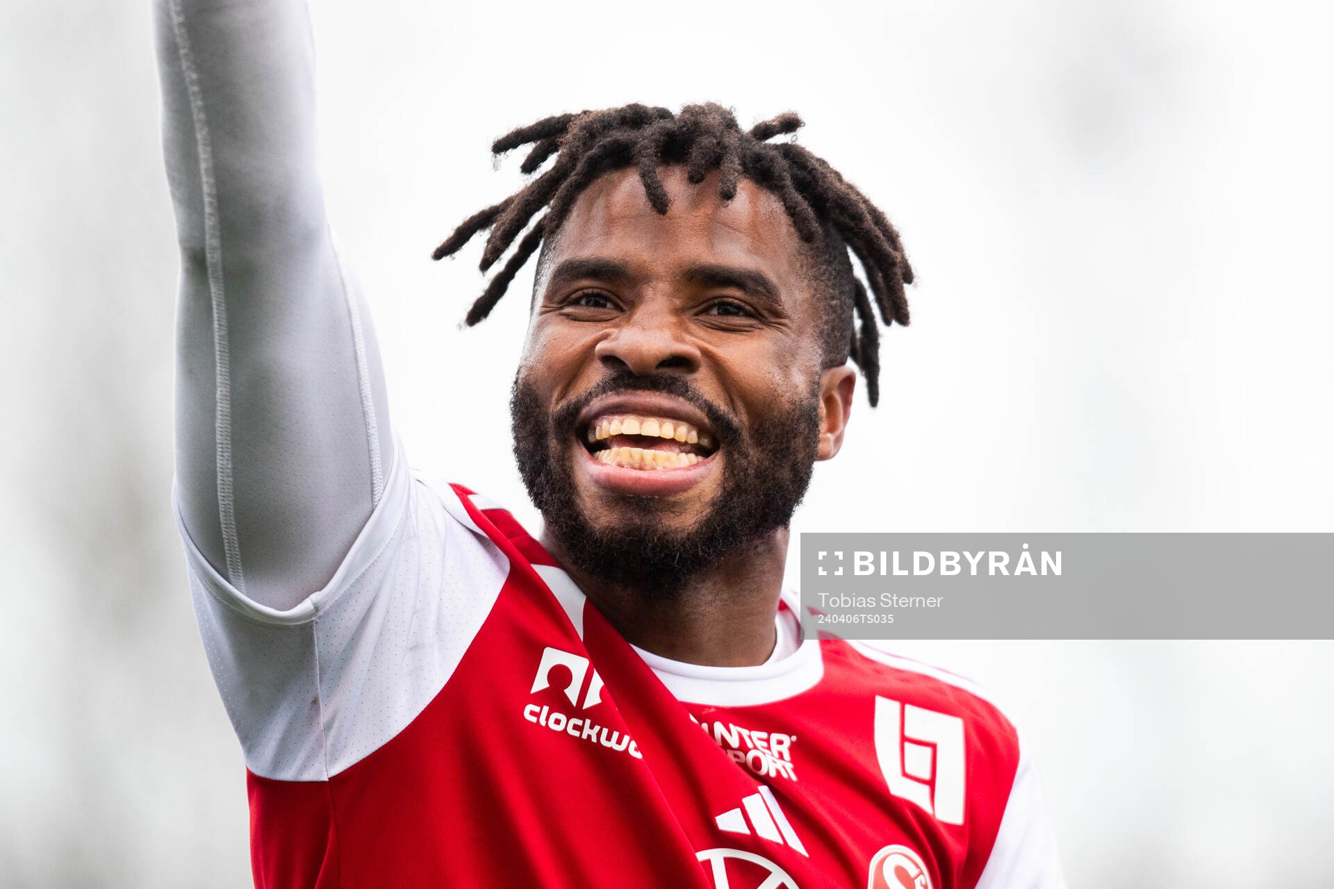 Sandvikens IFs John Junior Igbarumah jublar