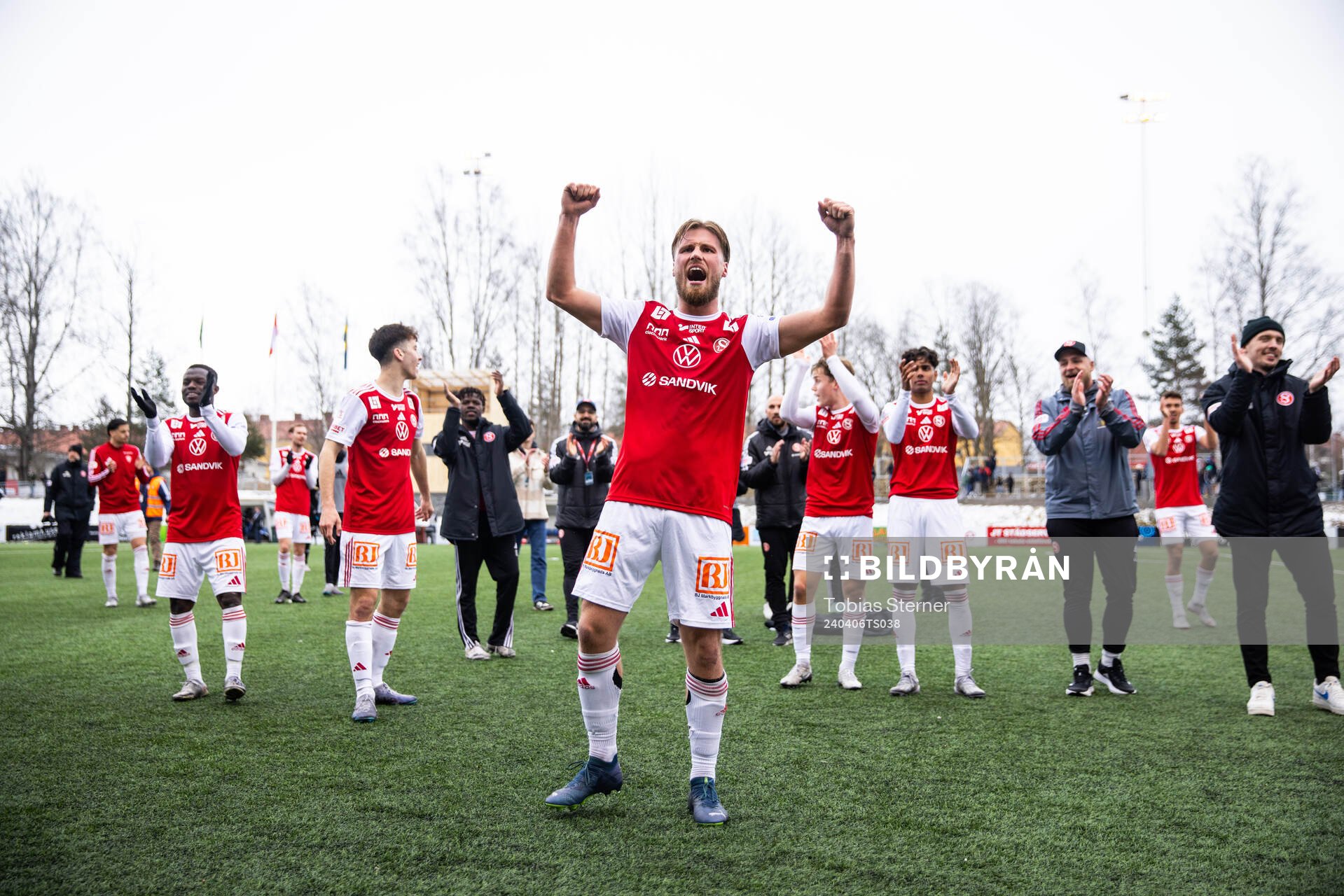Sandvikens IFs Kasper Harletun jublar