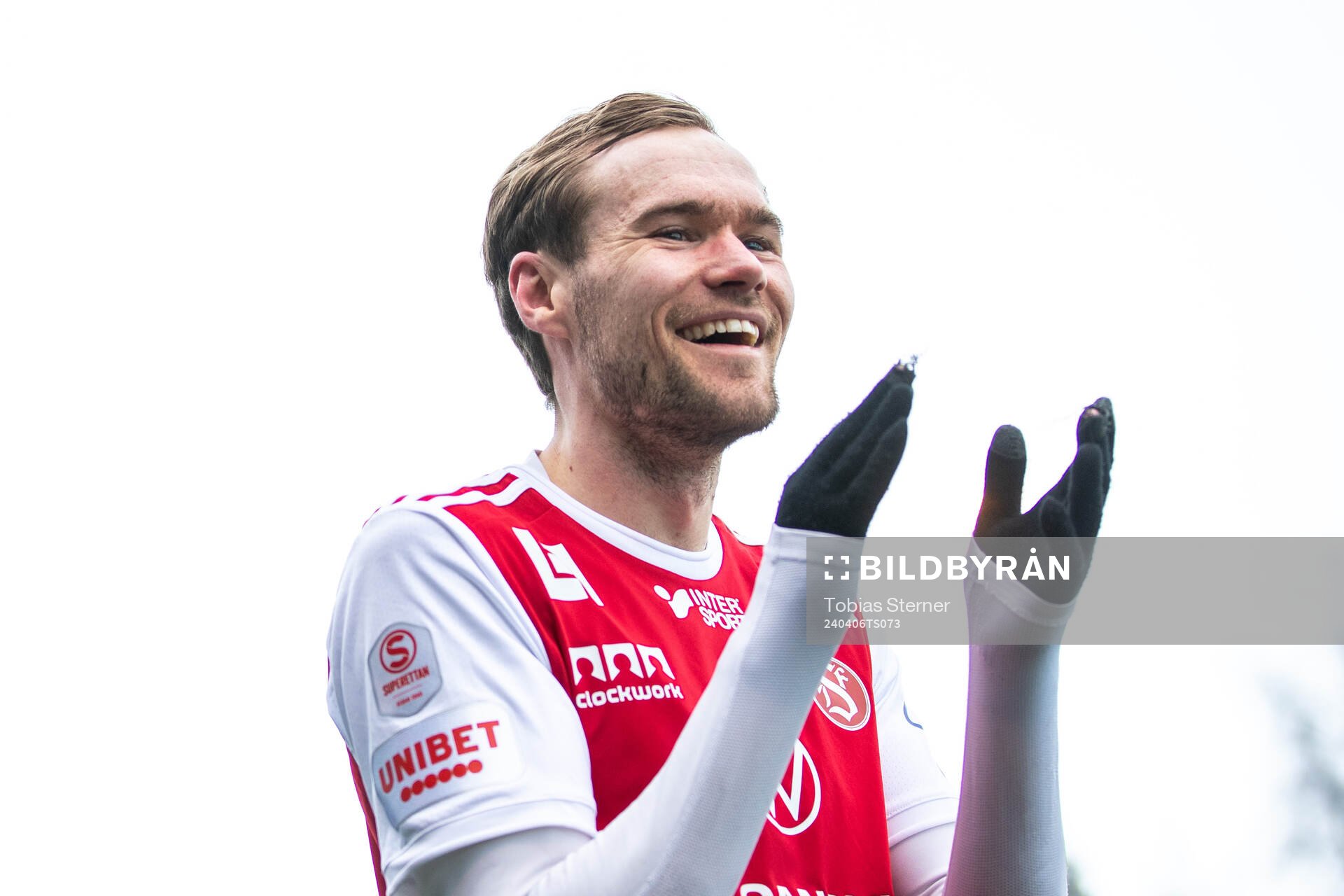Sandvikens IFs Martin Springfeldt jublar