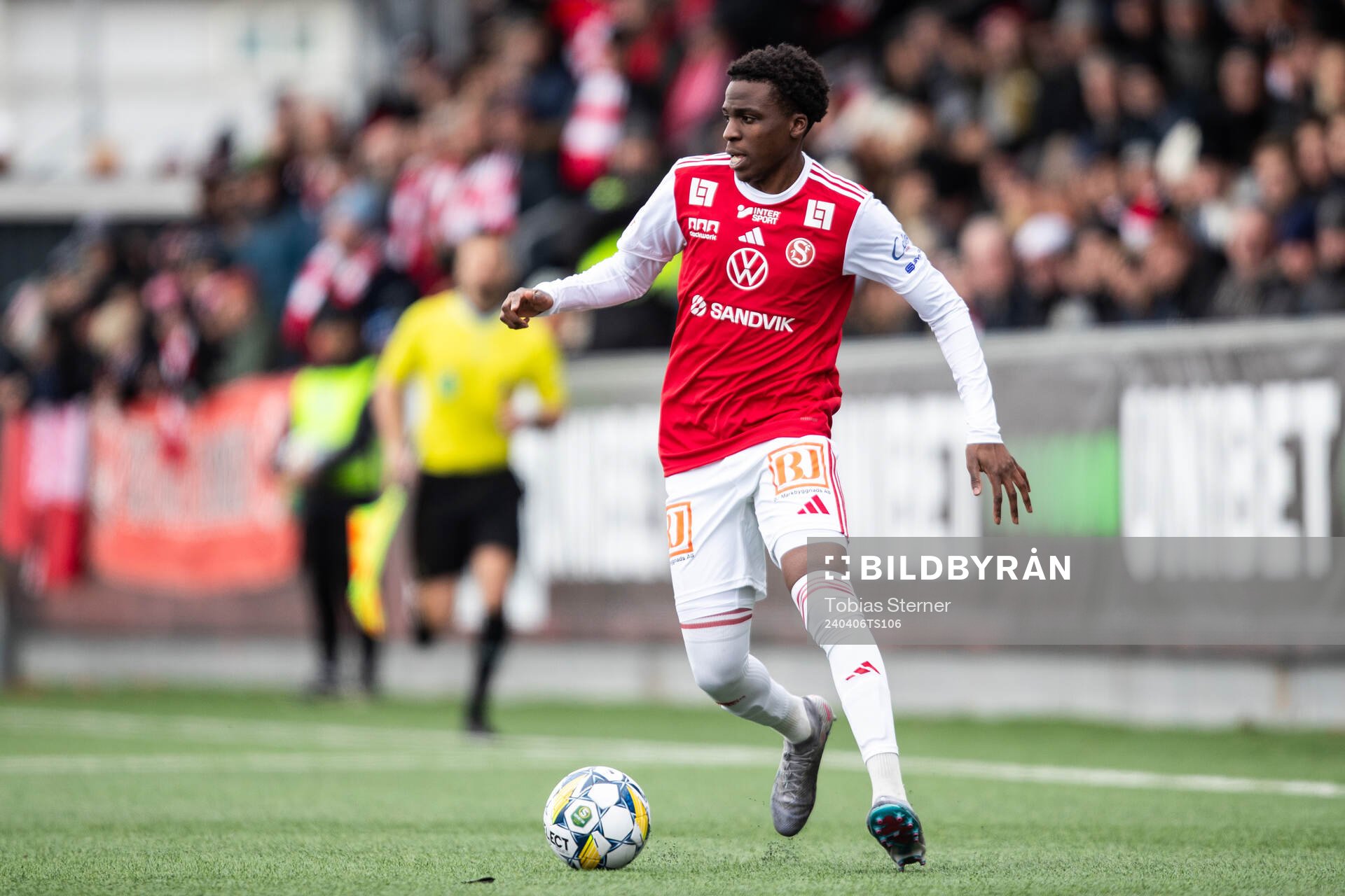 Sandvikens IFs Calvin Kabuye