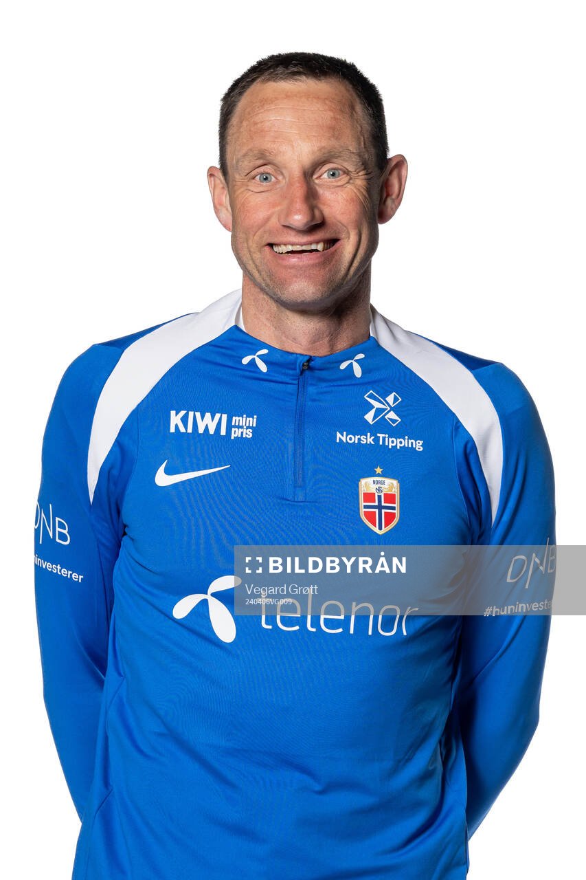 Terje Skjeldestad, goalkeeper coach of the Norwegian