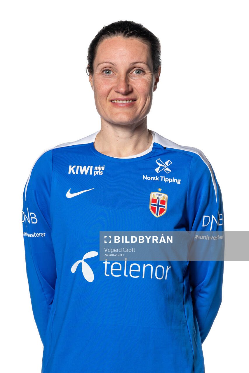 Ingvild Stensland, assistant coach of the Norwegian