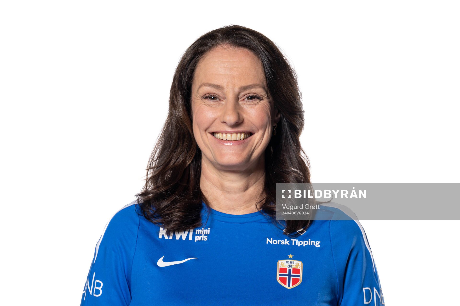 Margareta Endresen, physio of the Norwegian women’s