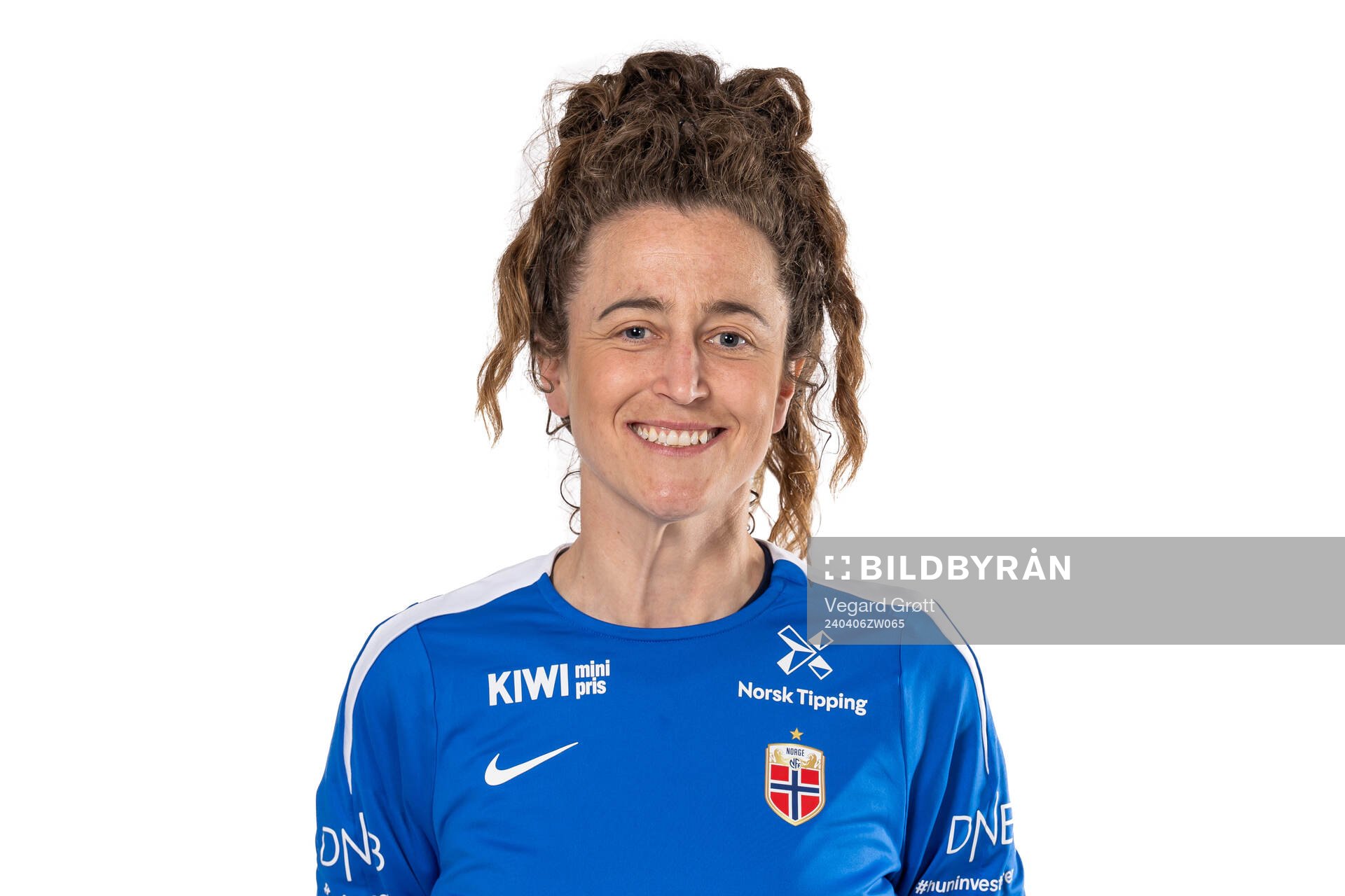 Frankie Hunter, fitness coach of the Norwegian women’s