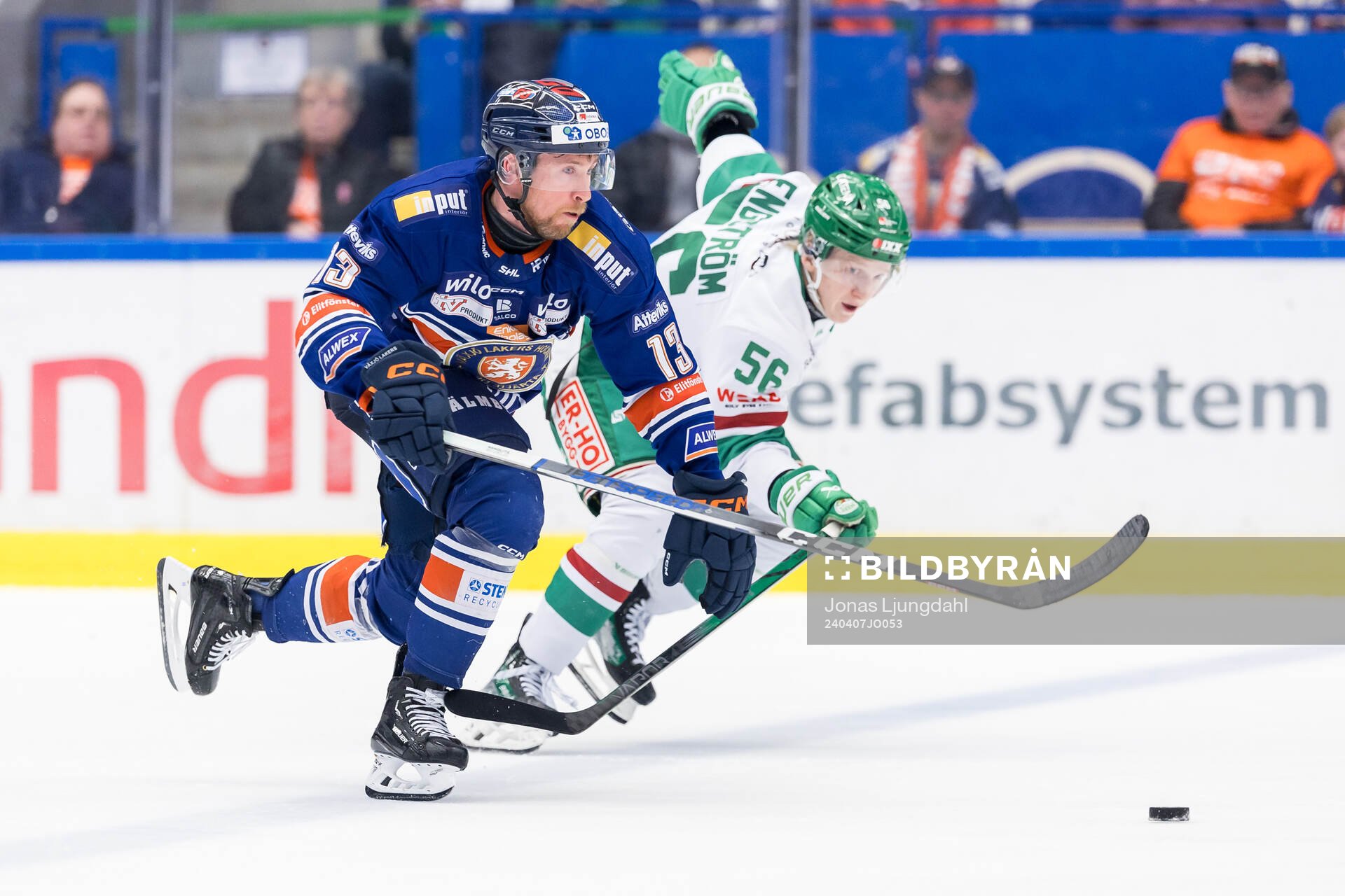 Växjös Dylan McLaughlin och Rögles Adam Engström