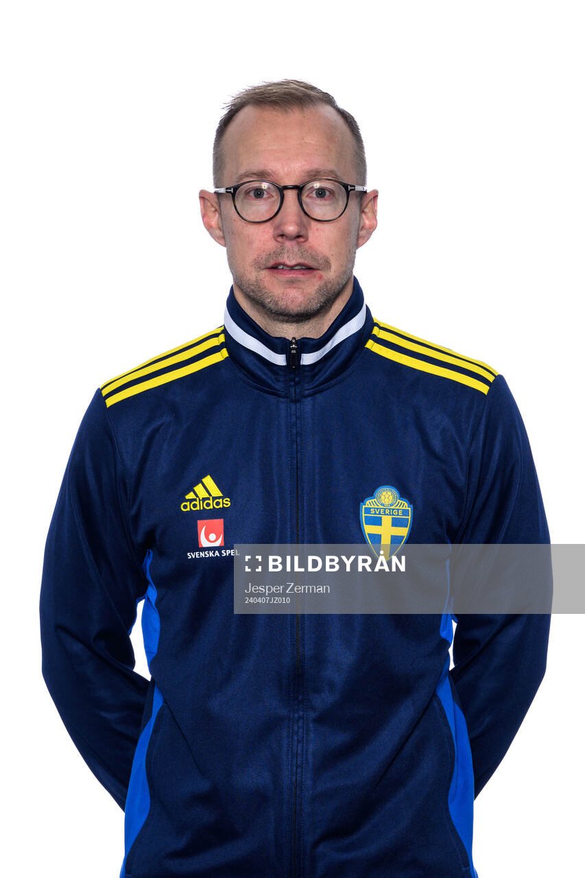 Anders Wasserman, analytiker i det svenska U23-damlandslaget