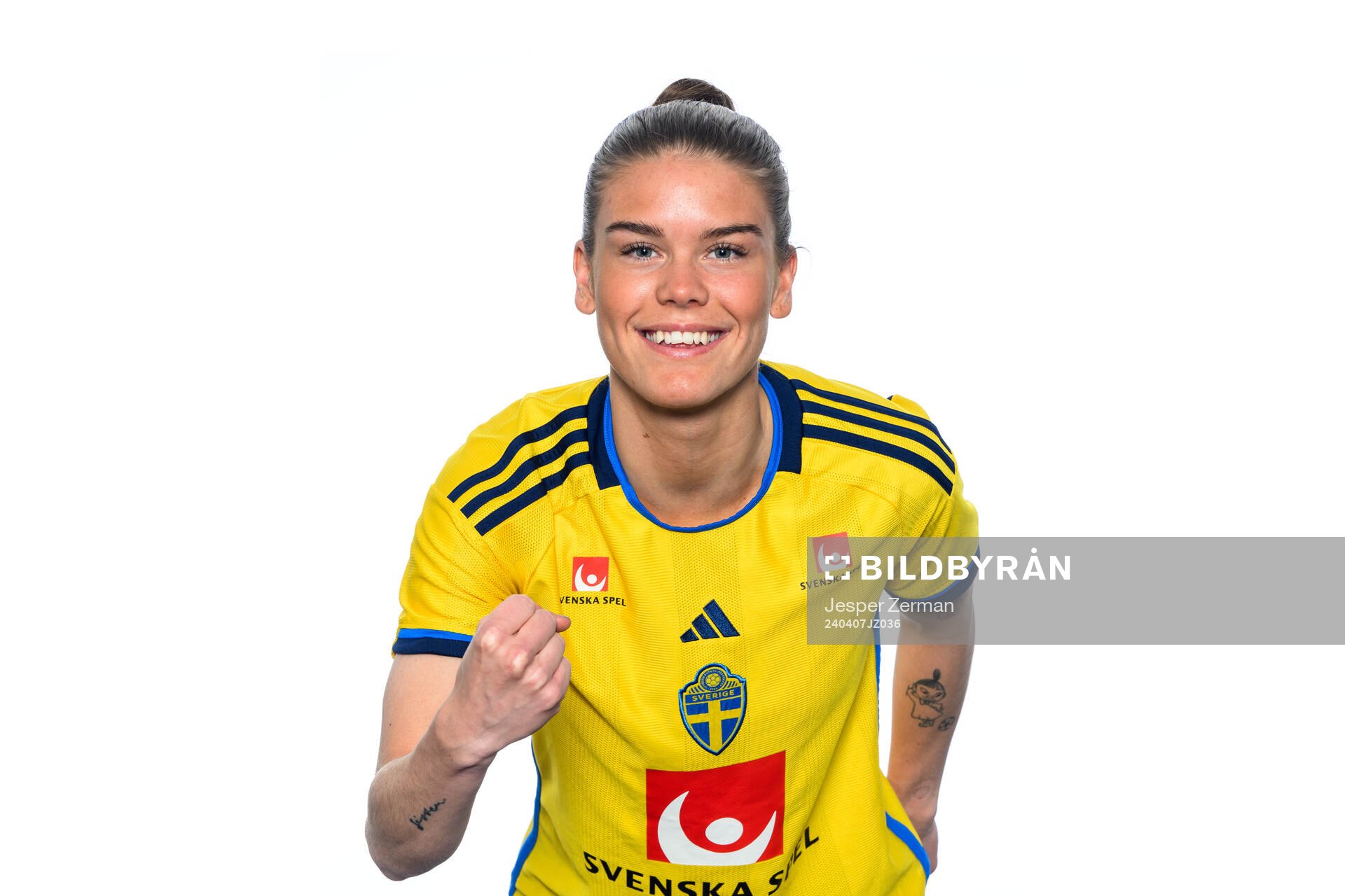 My Cato i det svenska U23-damlandslaget