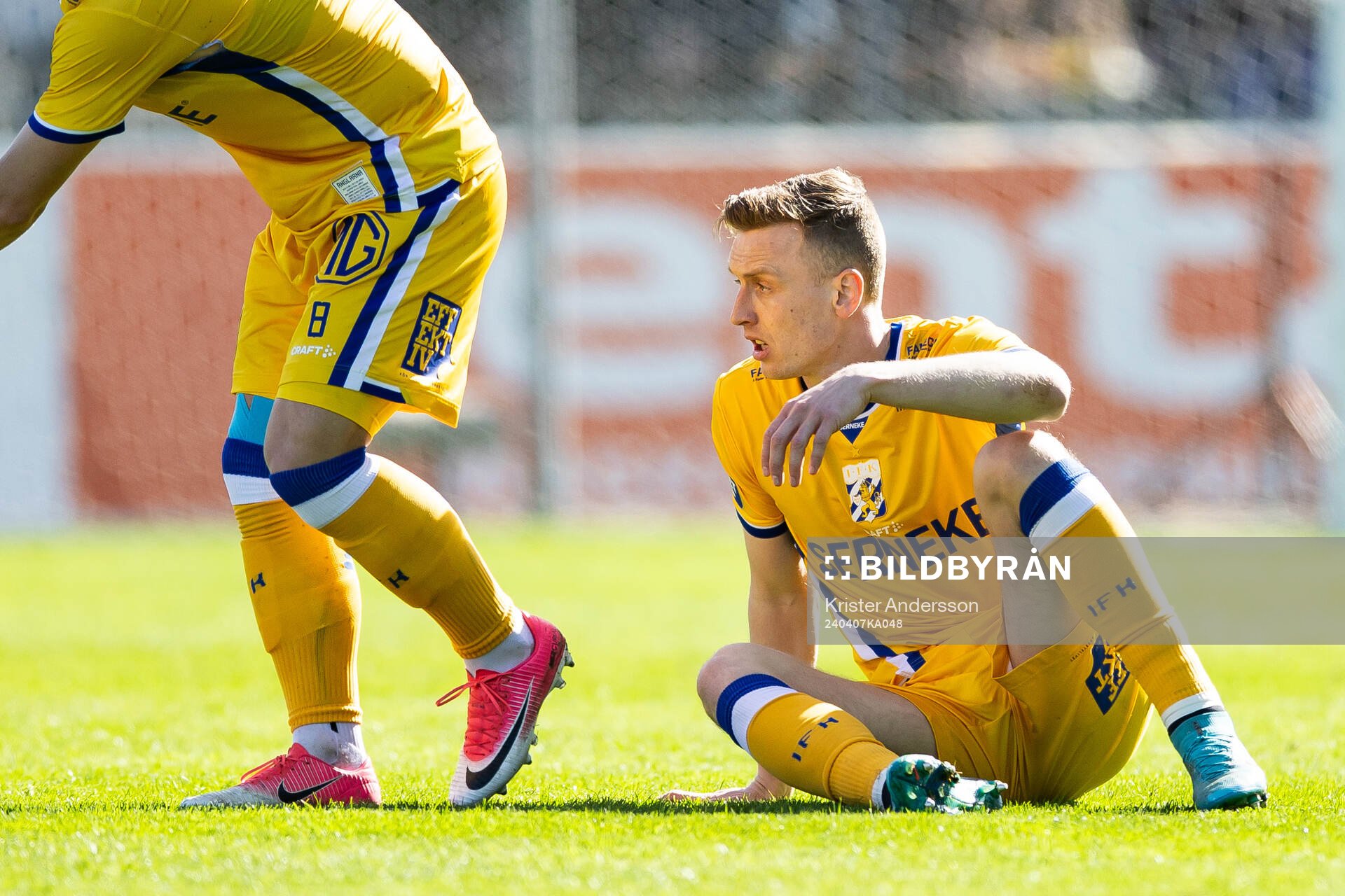 IFK Göteborgs Sebastian Ohlsson deppar