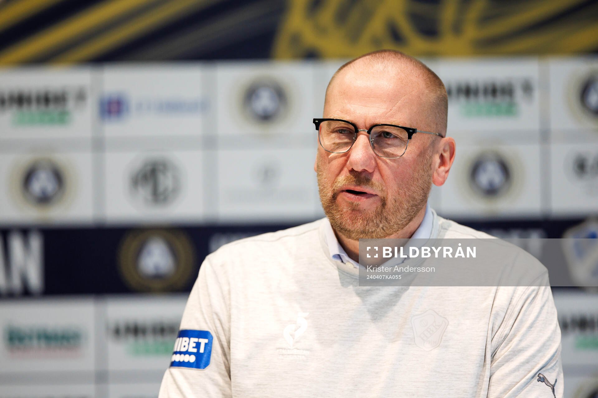 Halmstads tränare Magnus Haglund