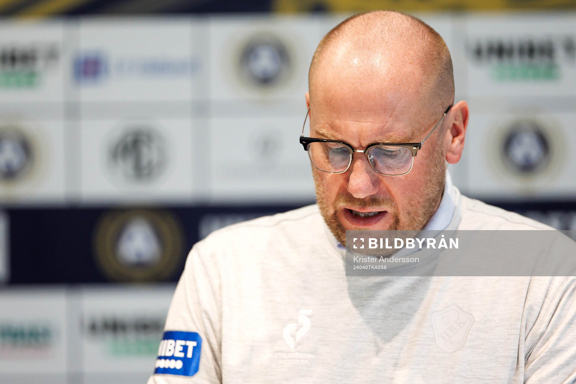 Halmstads tränare Magnus Haglund