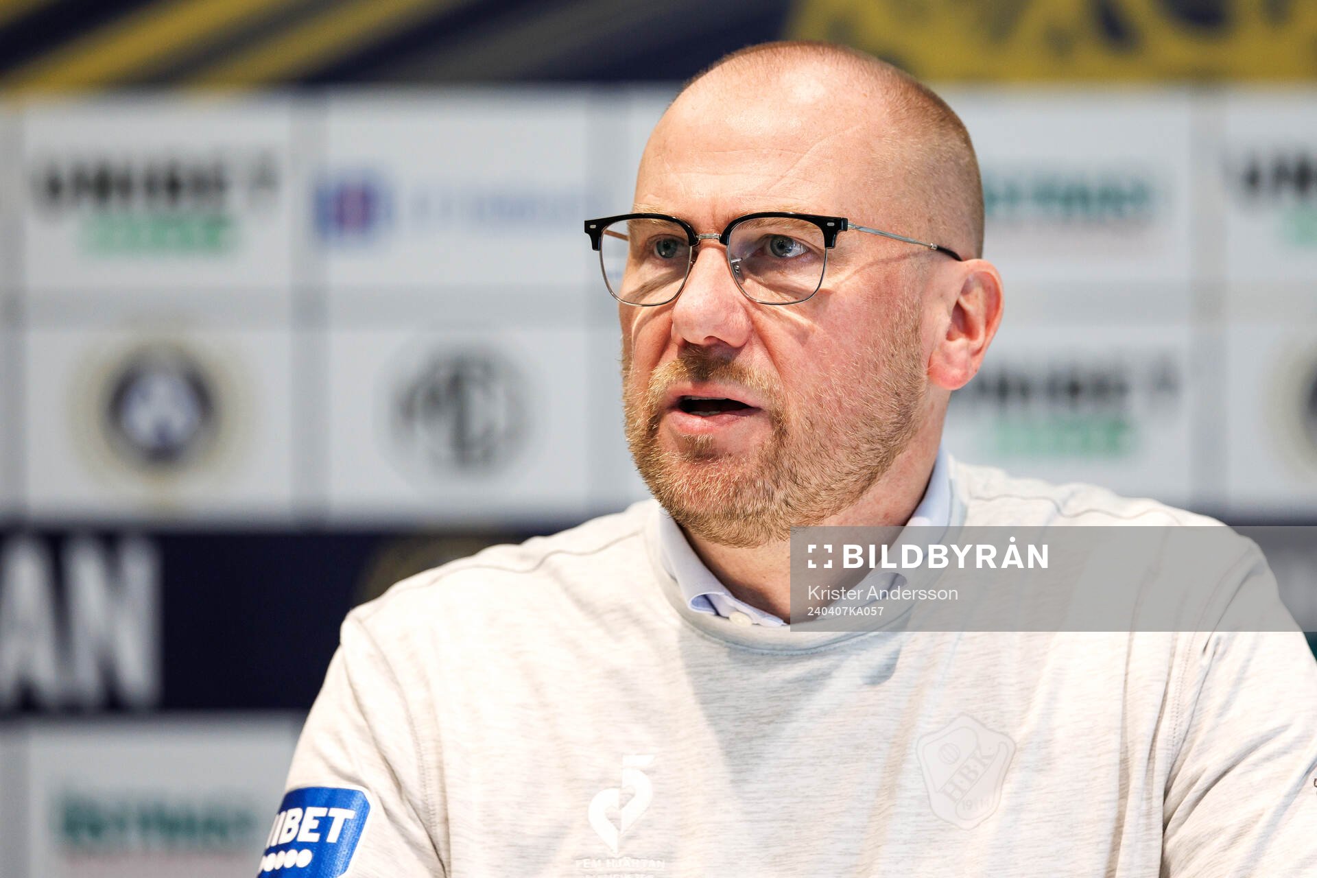 Halmstads tränare Magnus Haglund