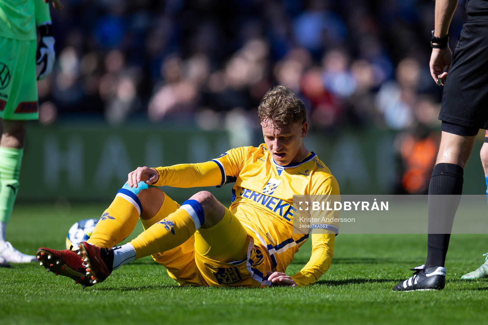 IFK Göteborgs Sebastian Hausner deppar