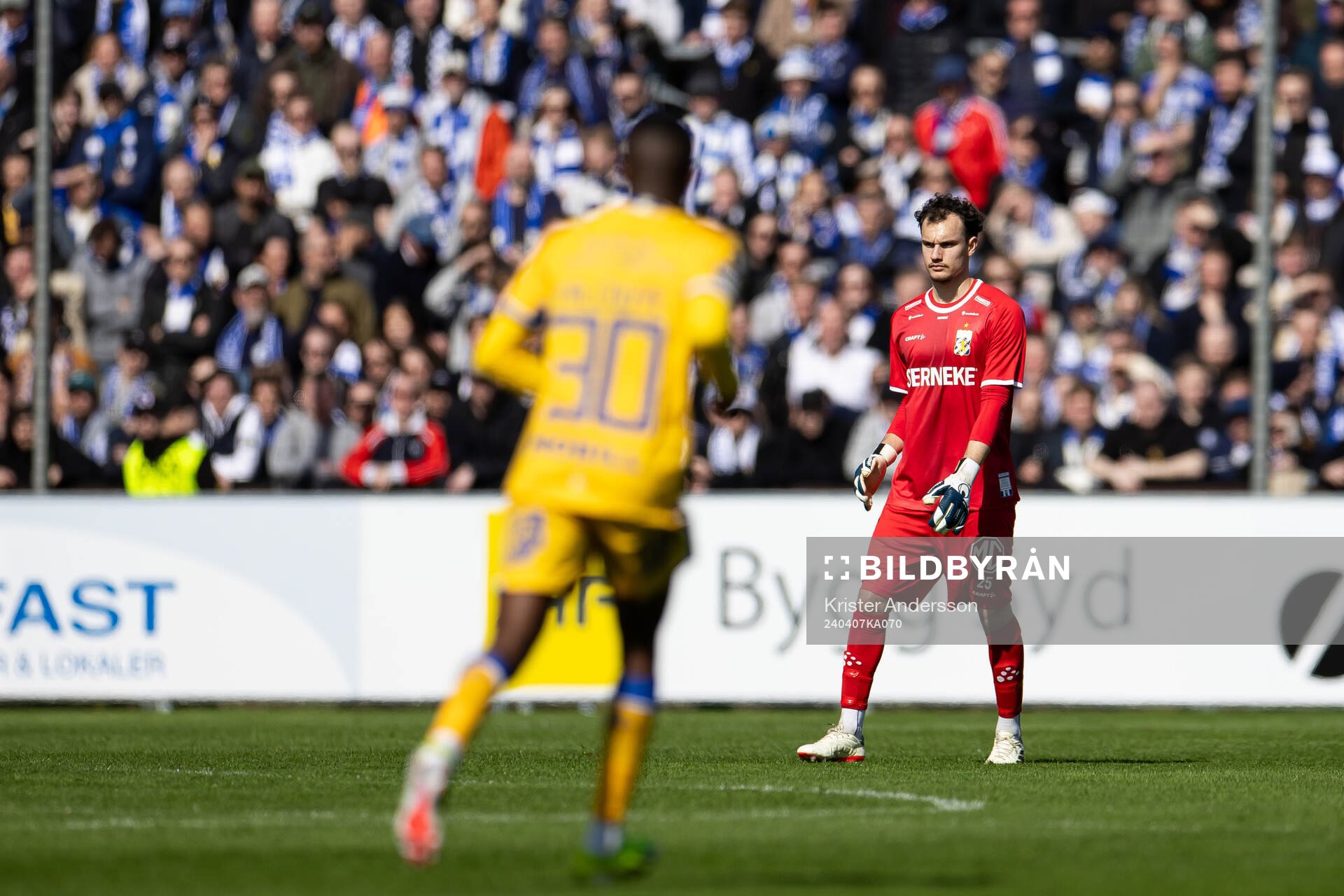 IFK Göteborgs målvakt Elis Bishesari