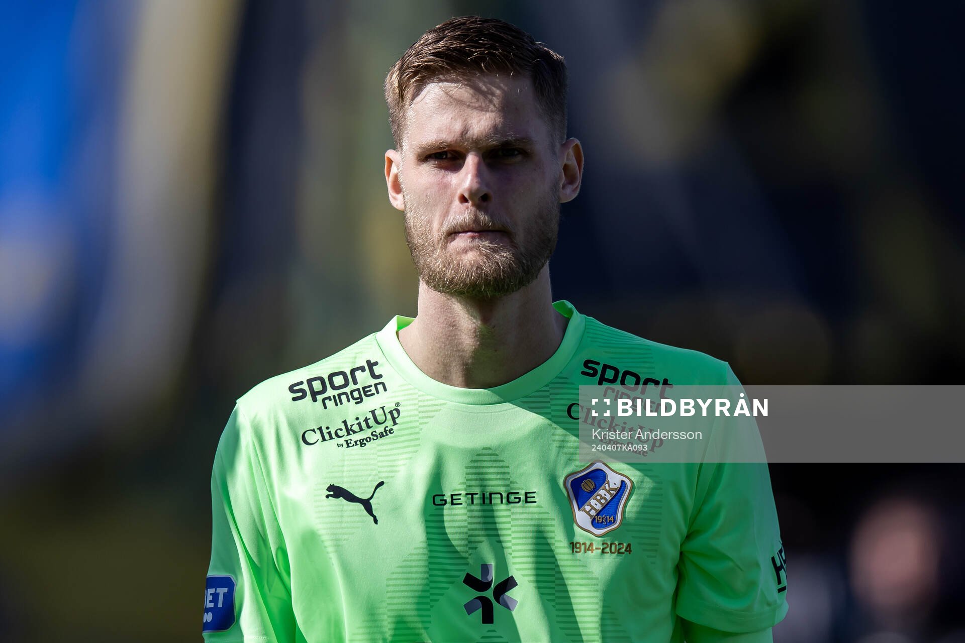 Halmstads målvakt Tim Rönning