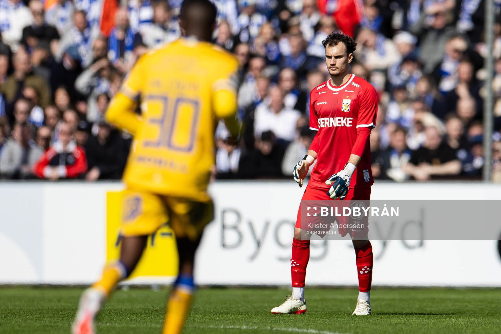 IFK Göteborgs målvakt Elis Bishesari