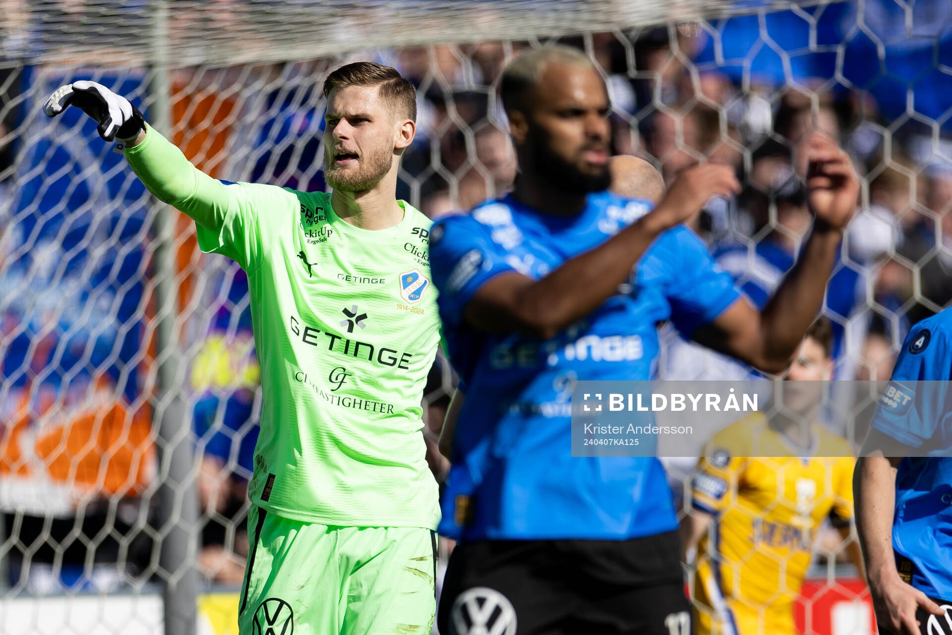Halmstads målvakt Tim Rönning