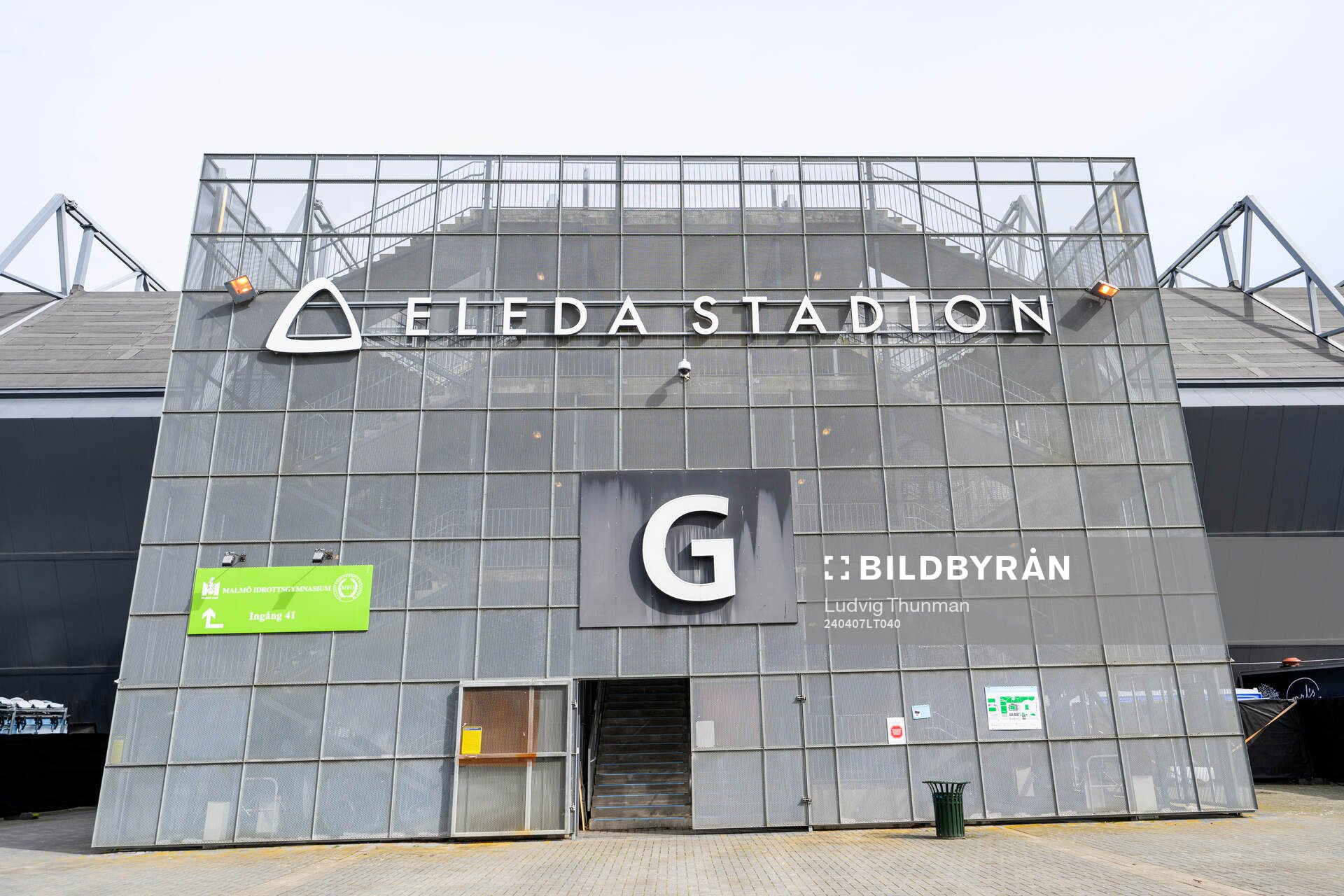 Exteriör över Eleda Stadion