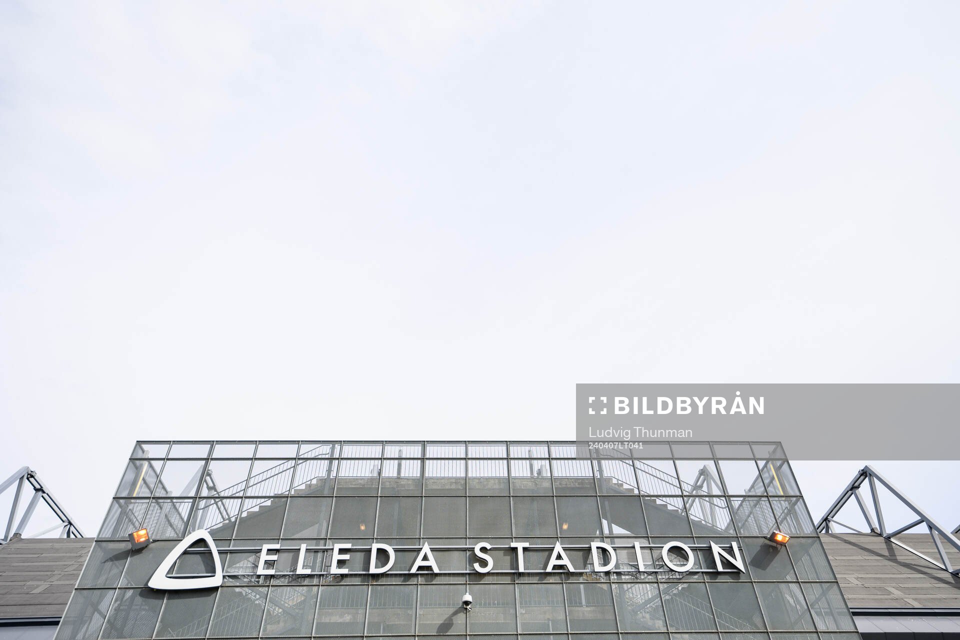 Exteriör över Eleda Stadion