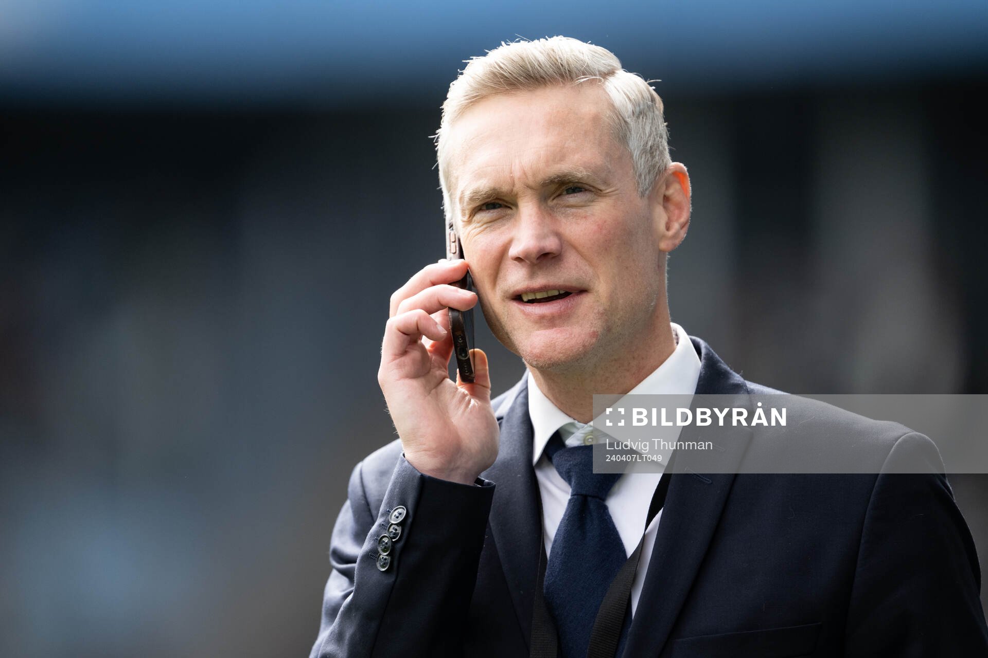 Malmö FFs kommunikationschef Mattias Larsson