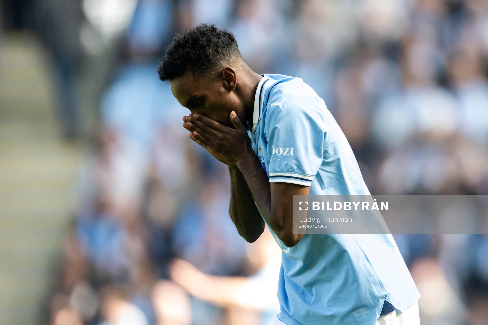 Malmö FFs Taha Ali deppar