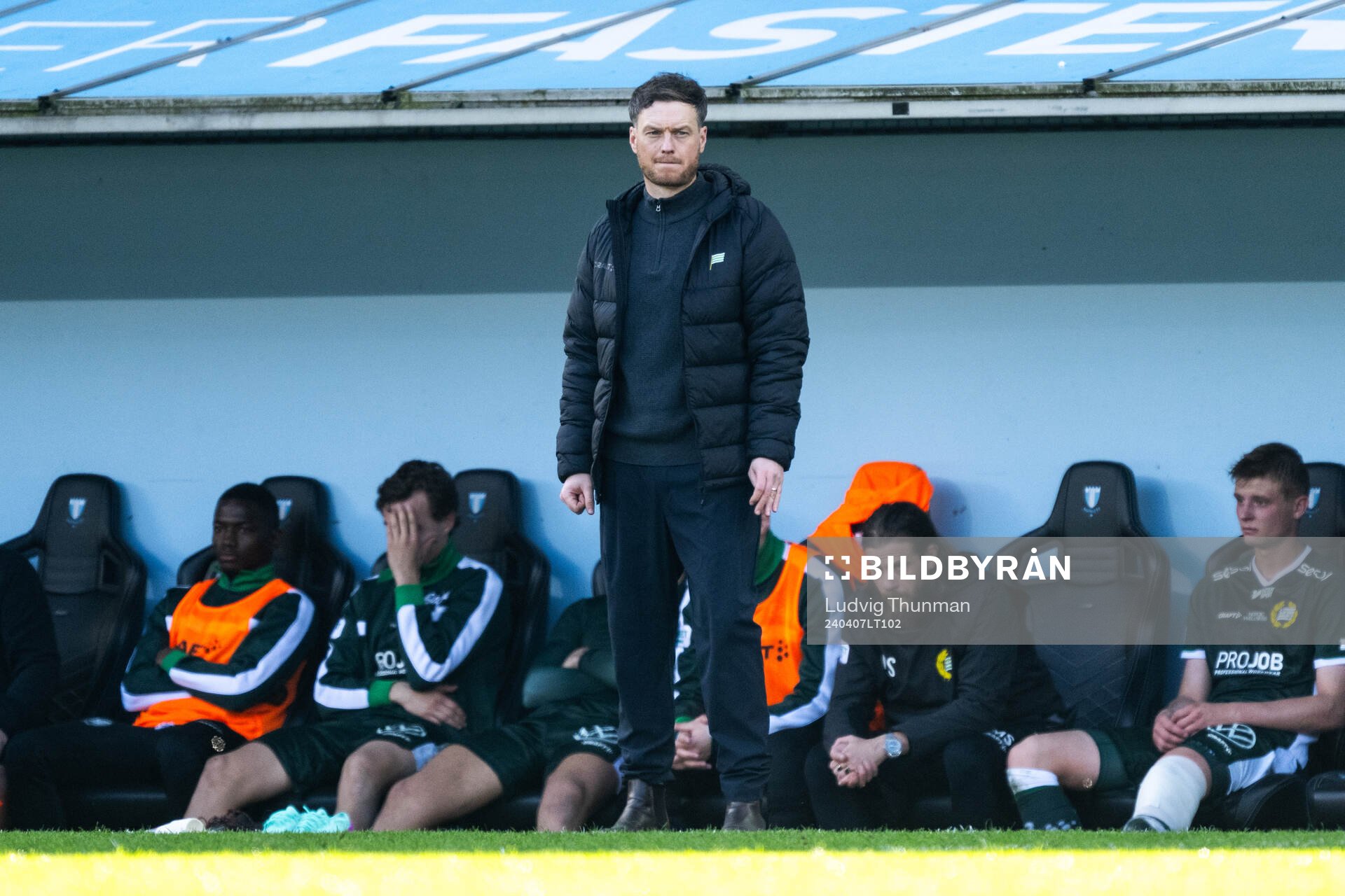Hammarbys tränare Kim Hellberg