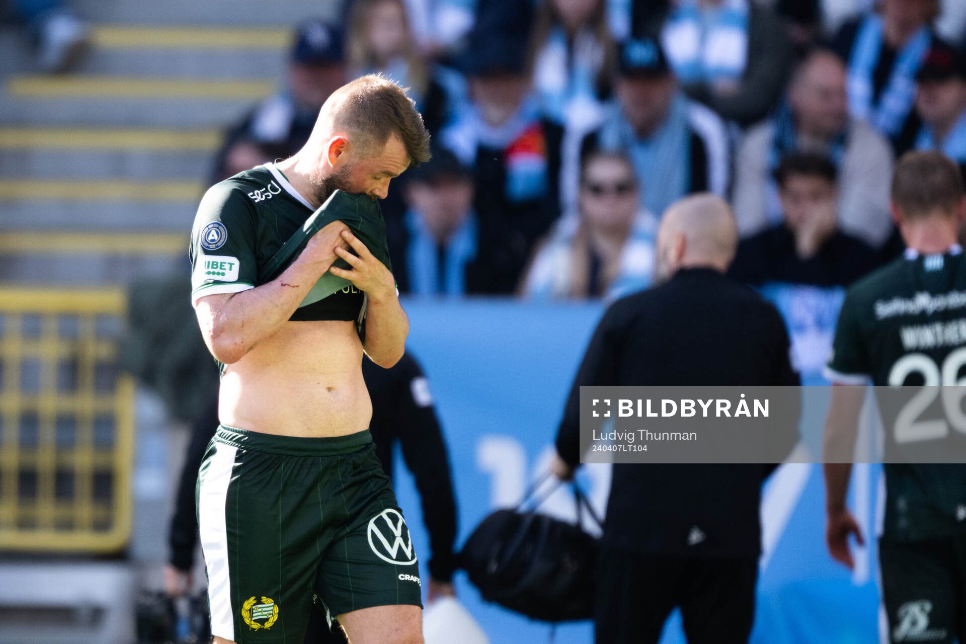 Hammarbys Mads Fenger Nielsen deppar