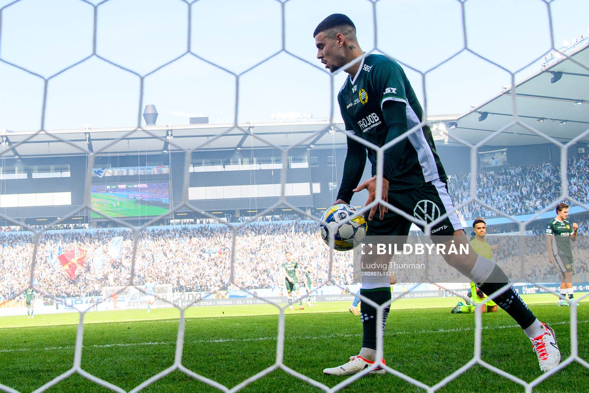 Hammarbys Edvin Kurtulus deppar