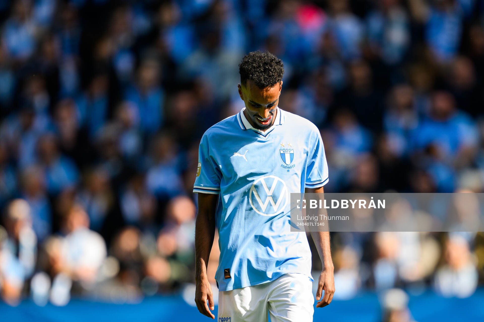 Malmö FFs Taha Ali deppar
