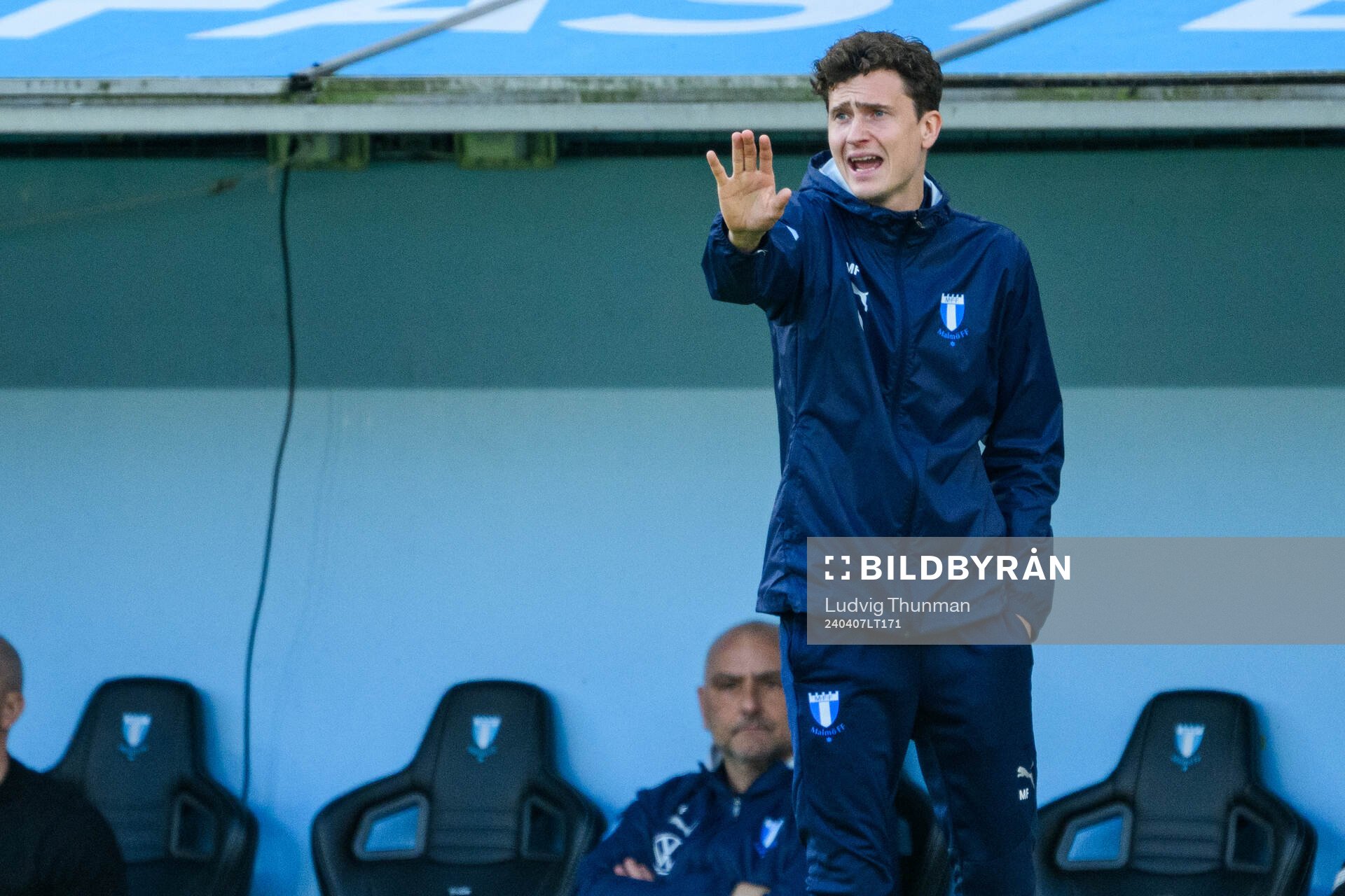 Malmö FFs assisterande tränare Martin Falk