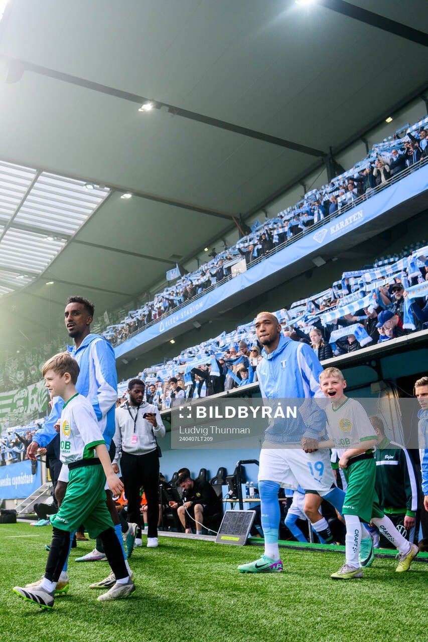 Malmö FFs Taha Ali och Derek Cornelius