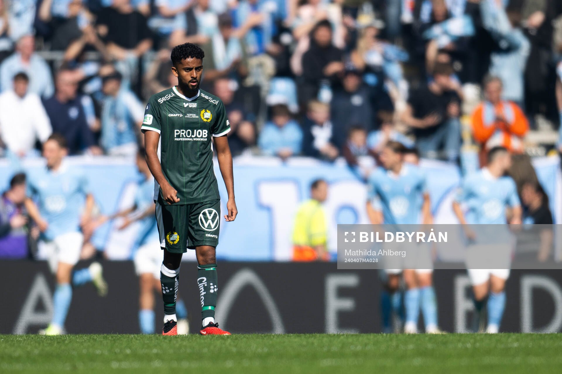 Hammarbys Tesfaldet Tekie deppar