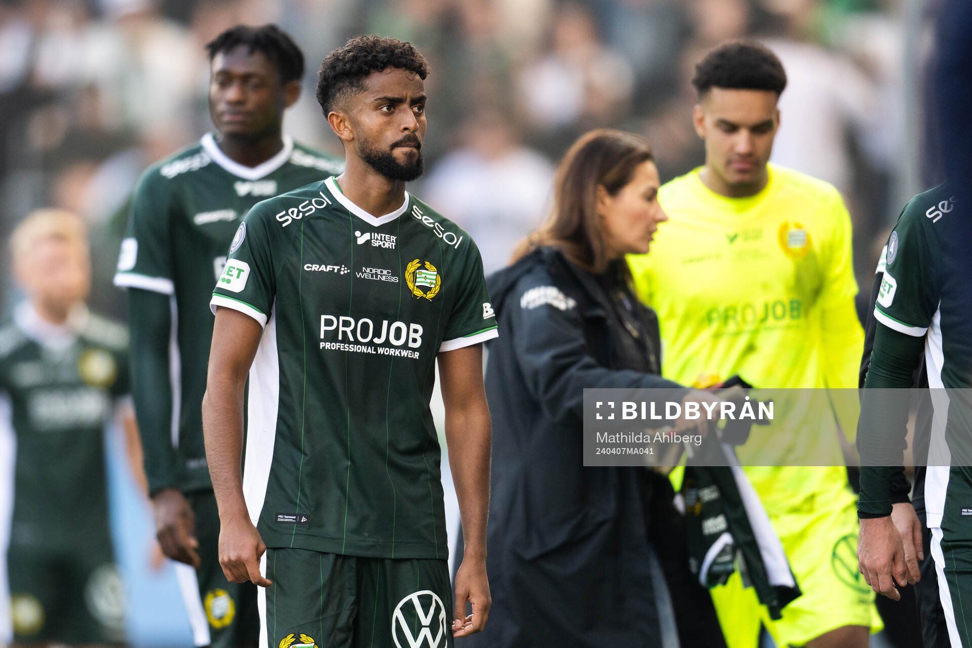 Hammarbys Tesfaldet Tekie deppar