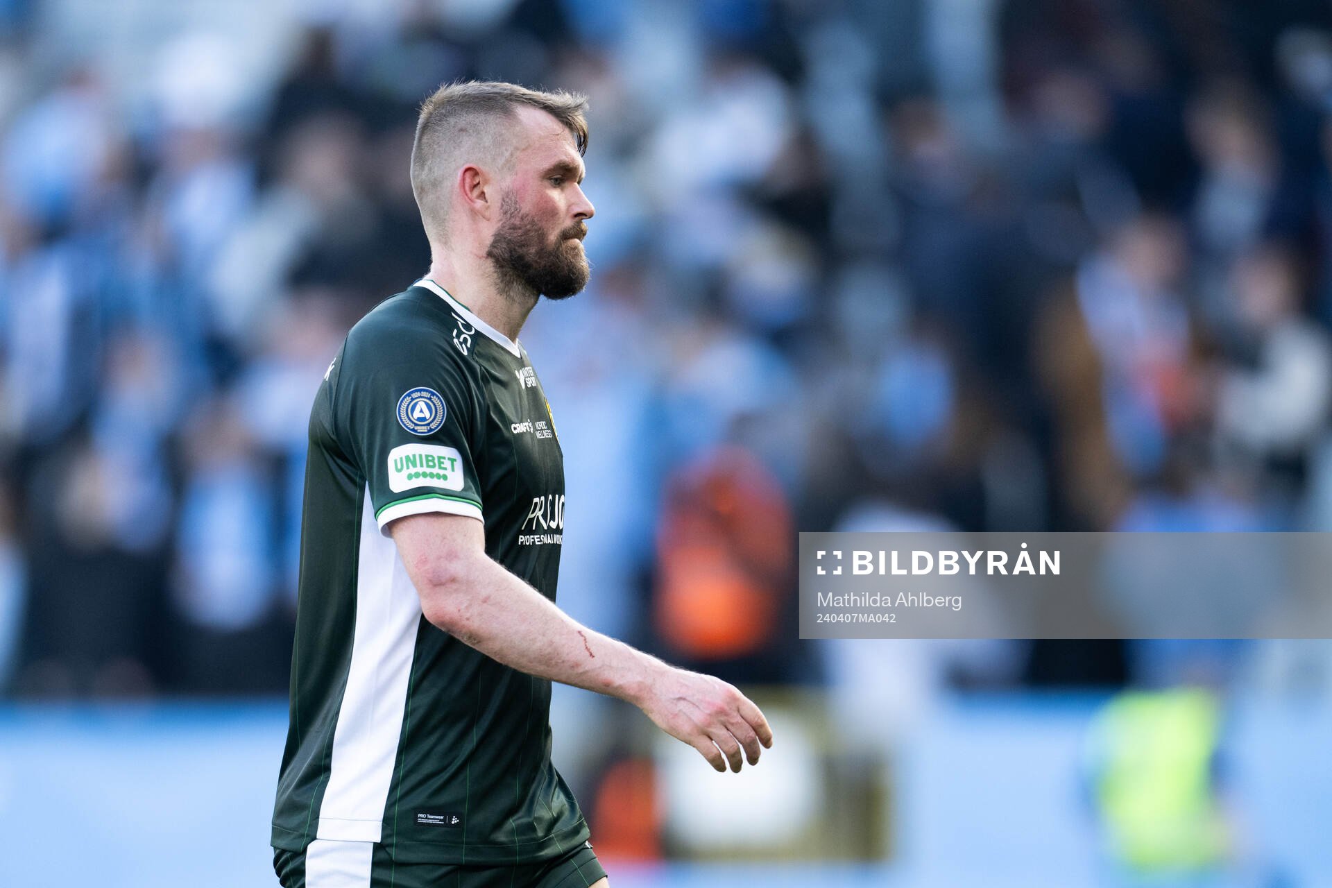 Hammarbys Mads Fenger Nielsen deppar
