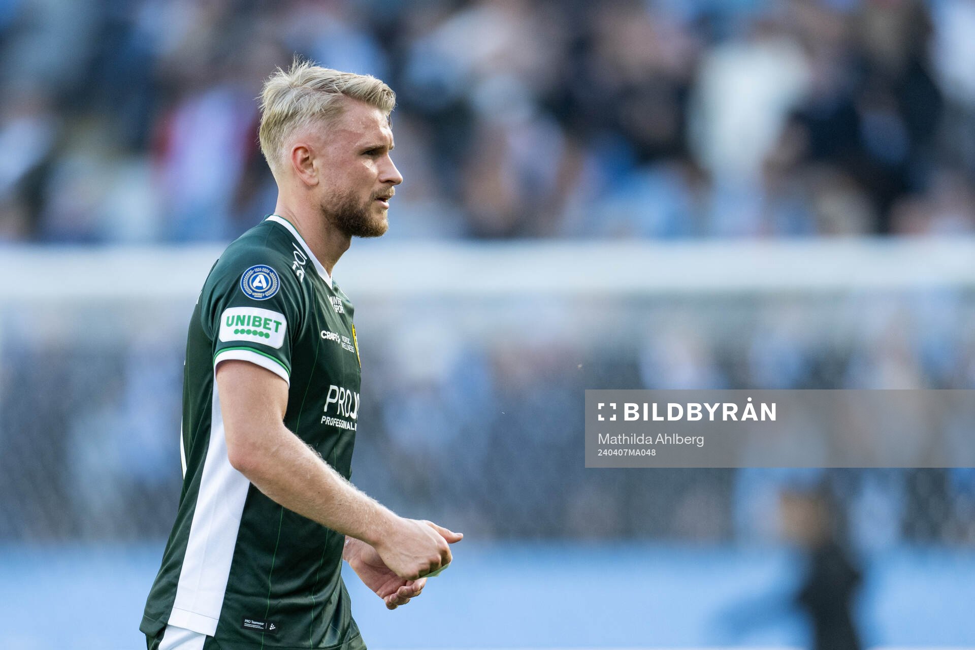 Hammarbys Simon Strand deppar