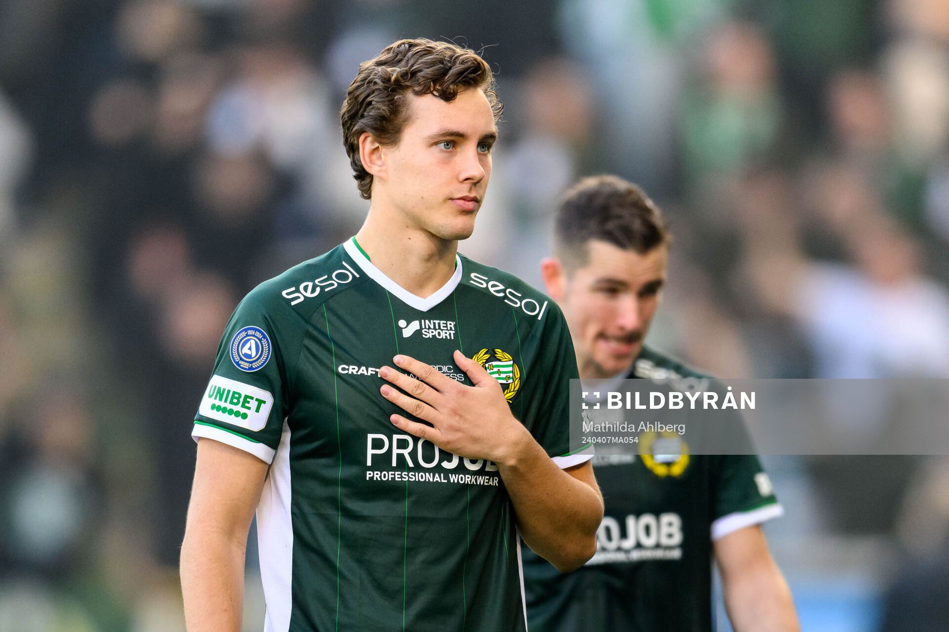 Hammarbys Hampus Skoglund deppar