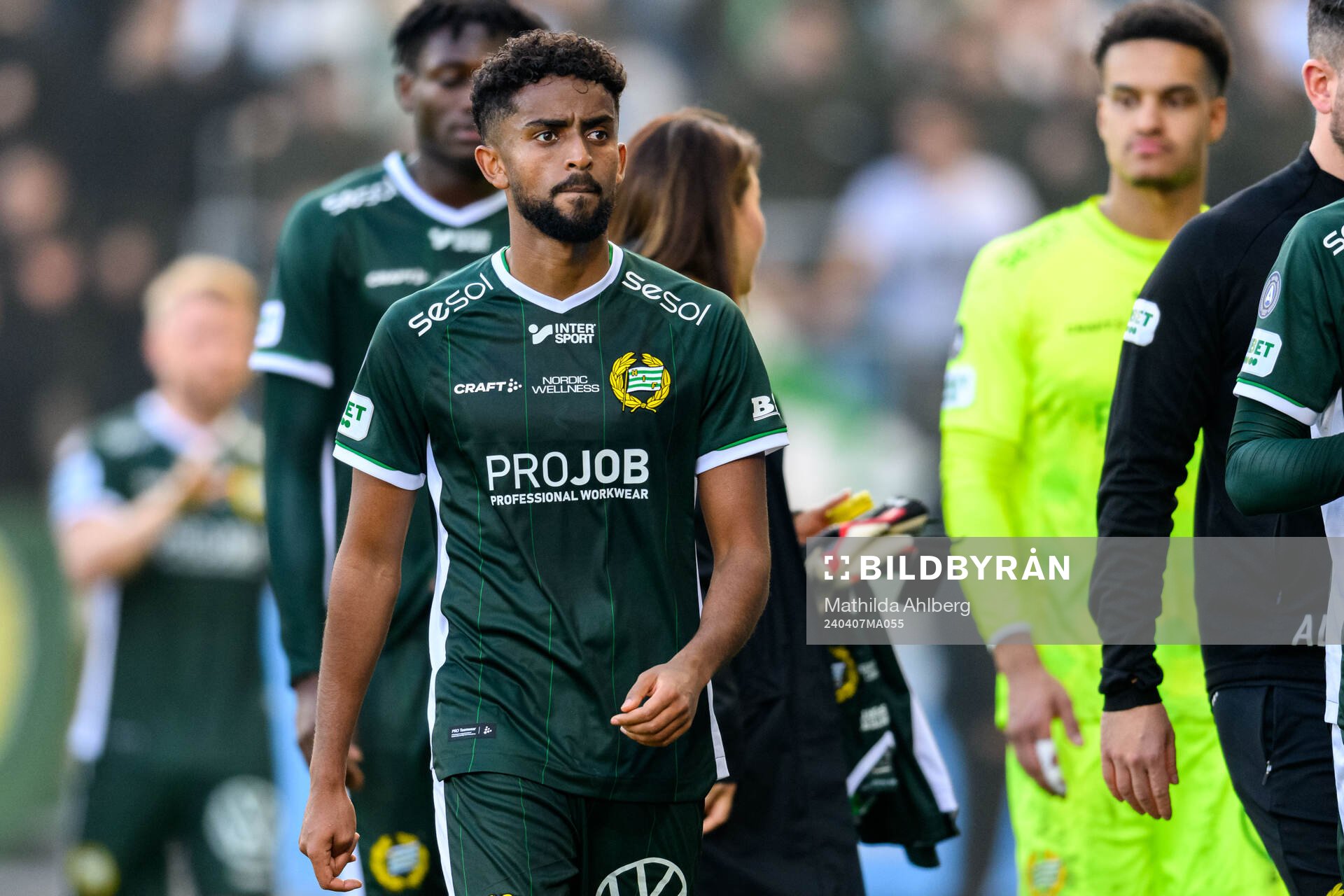 Hammarbys Tesfaldet Tekie deppar