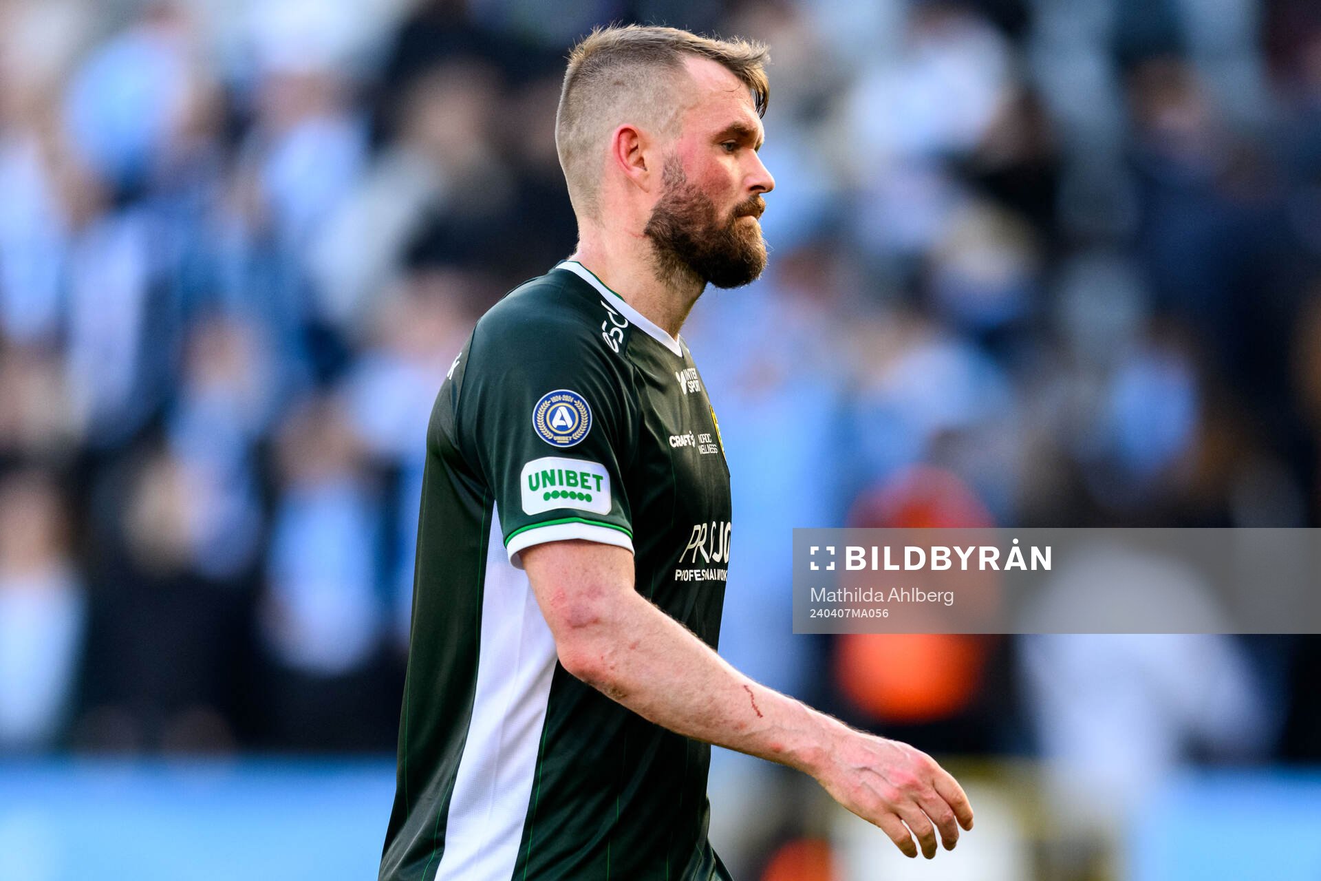 Hammarbys Mads Fenger Nielsen deppar