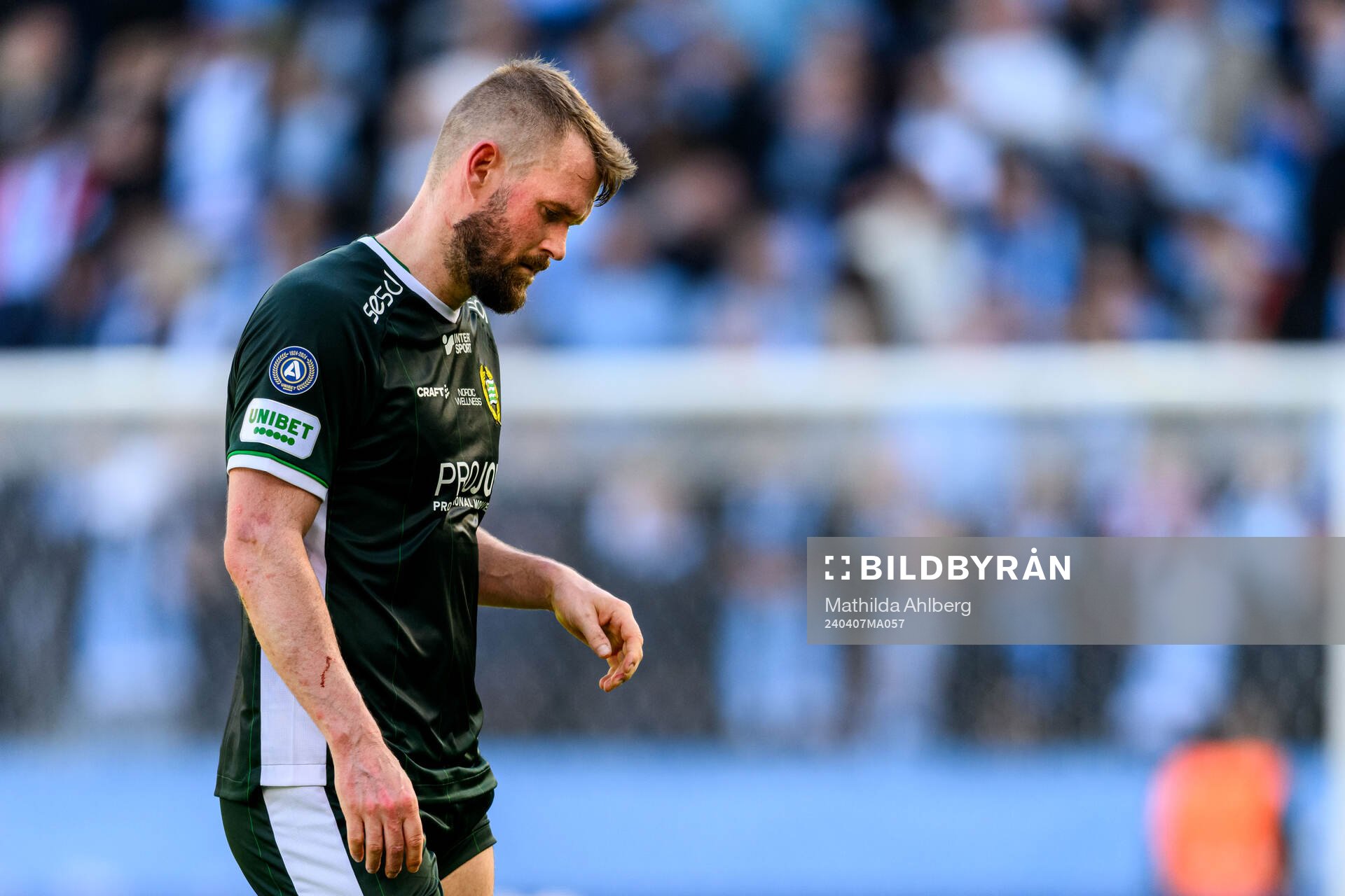 Hammarbys Mads Fenger Nielsen deppar