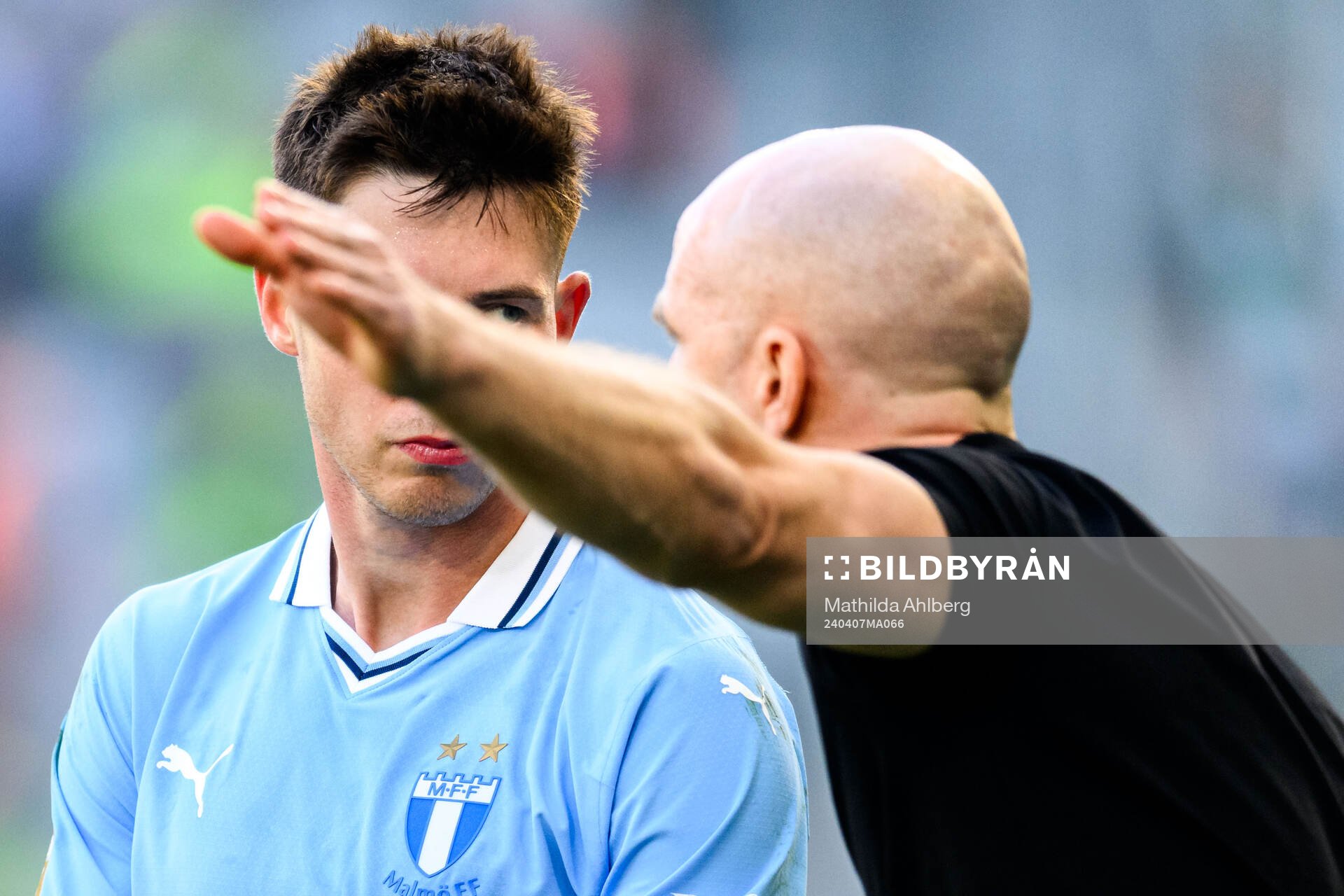 Malmö FFs Lasse Berg Johnsen