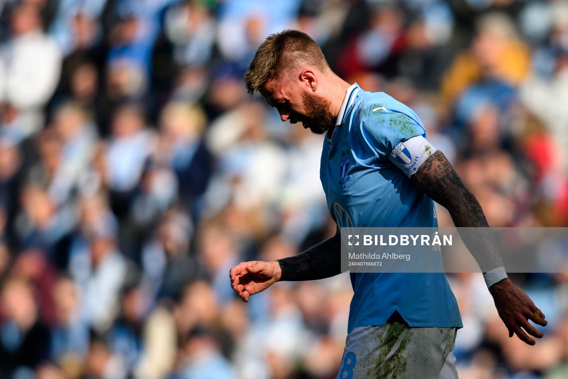 Malmö FFs Pontus Jansson deppar
