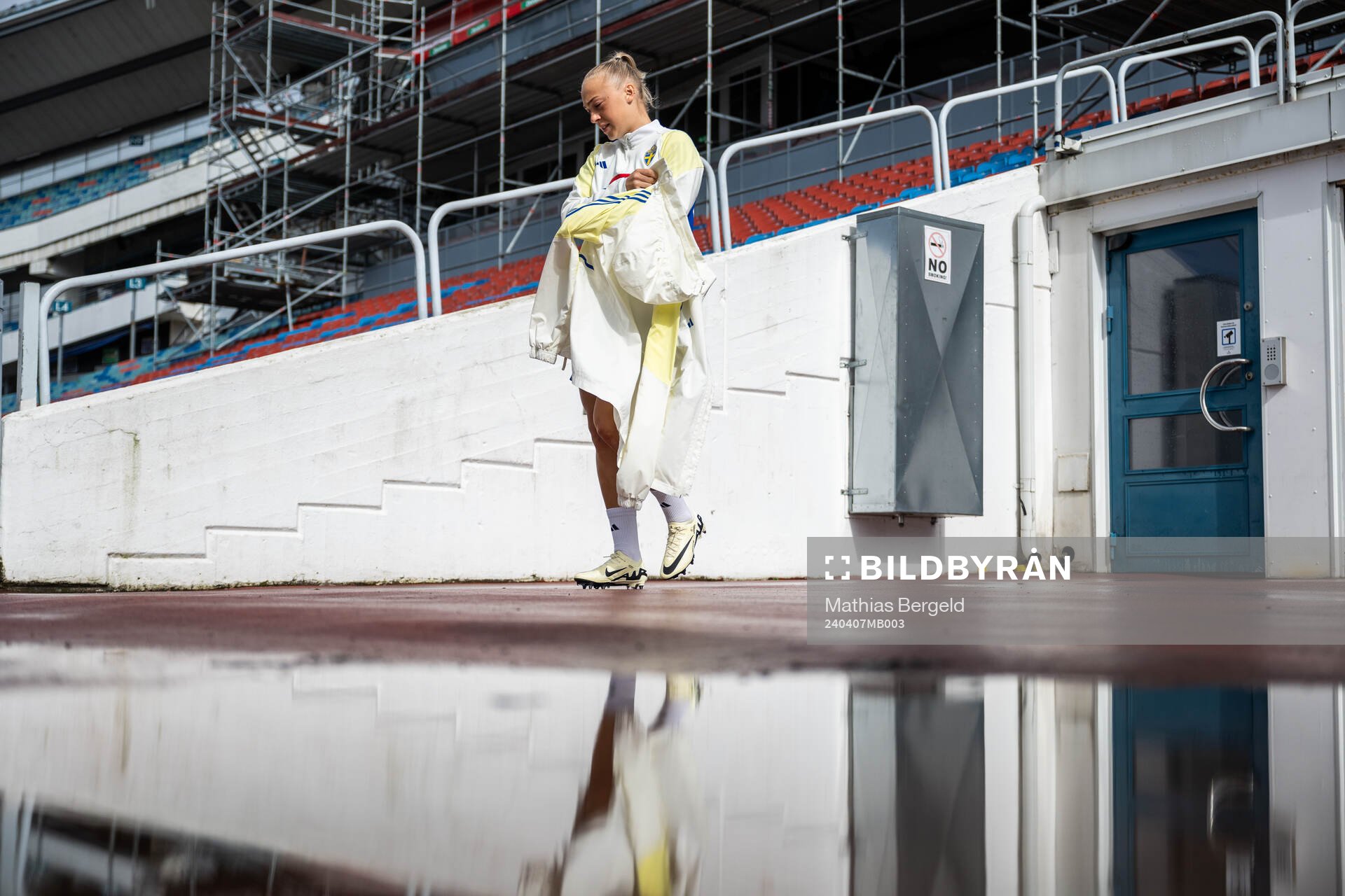 Hanna Bennison of the Swedish women's national football team
